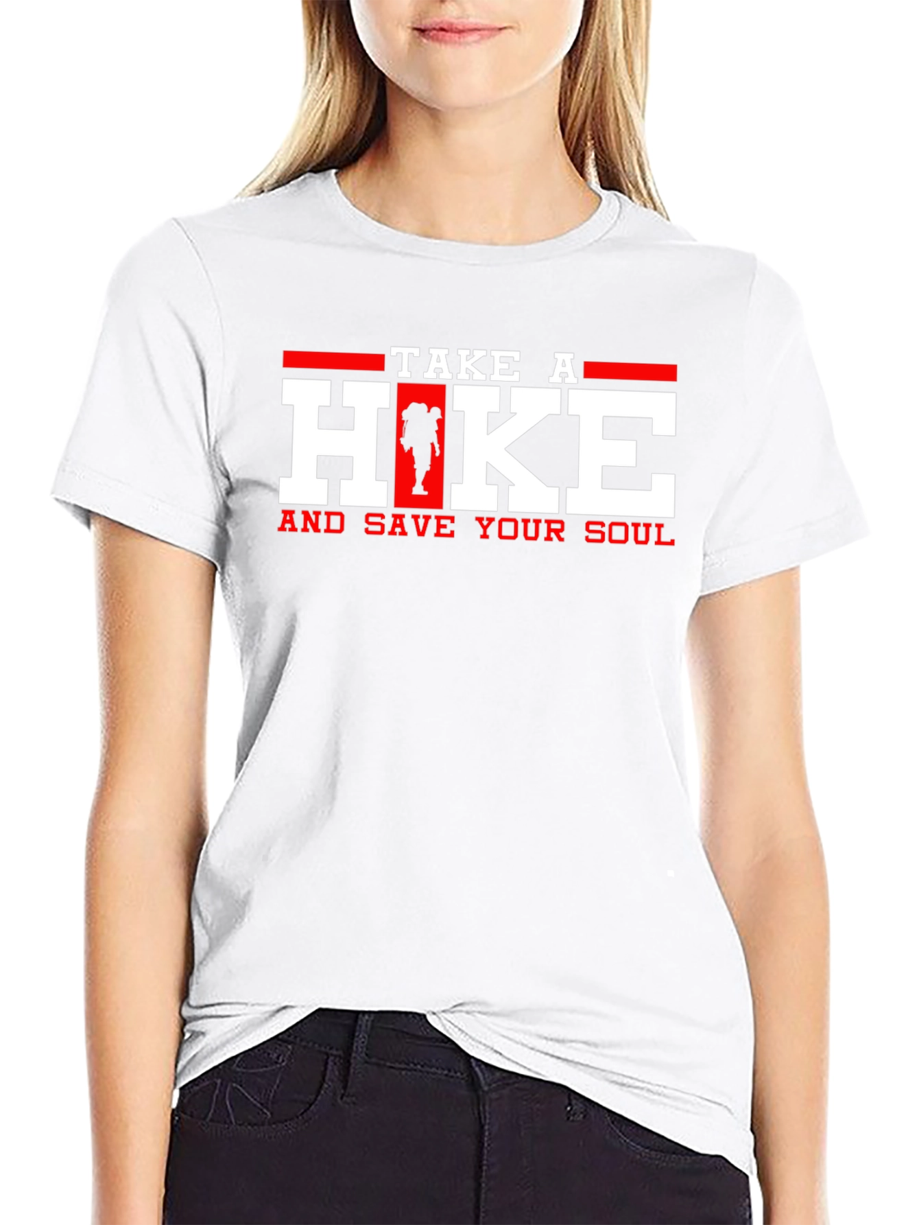 Take a Hike & Save Your Soul Graphic Tee