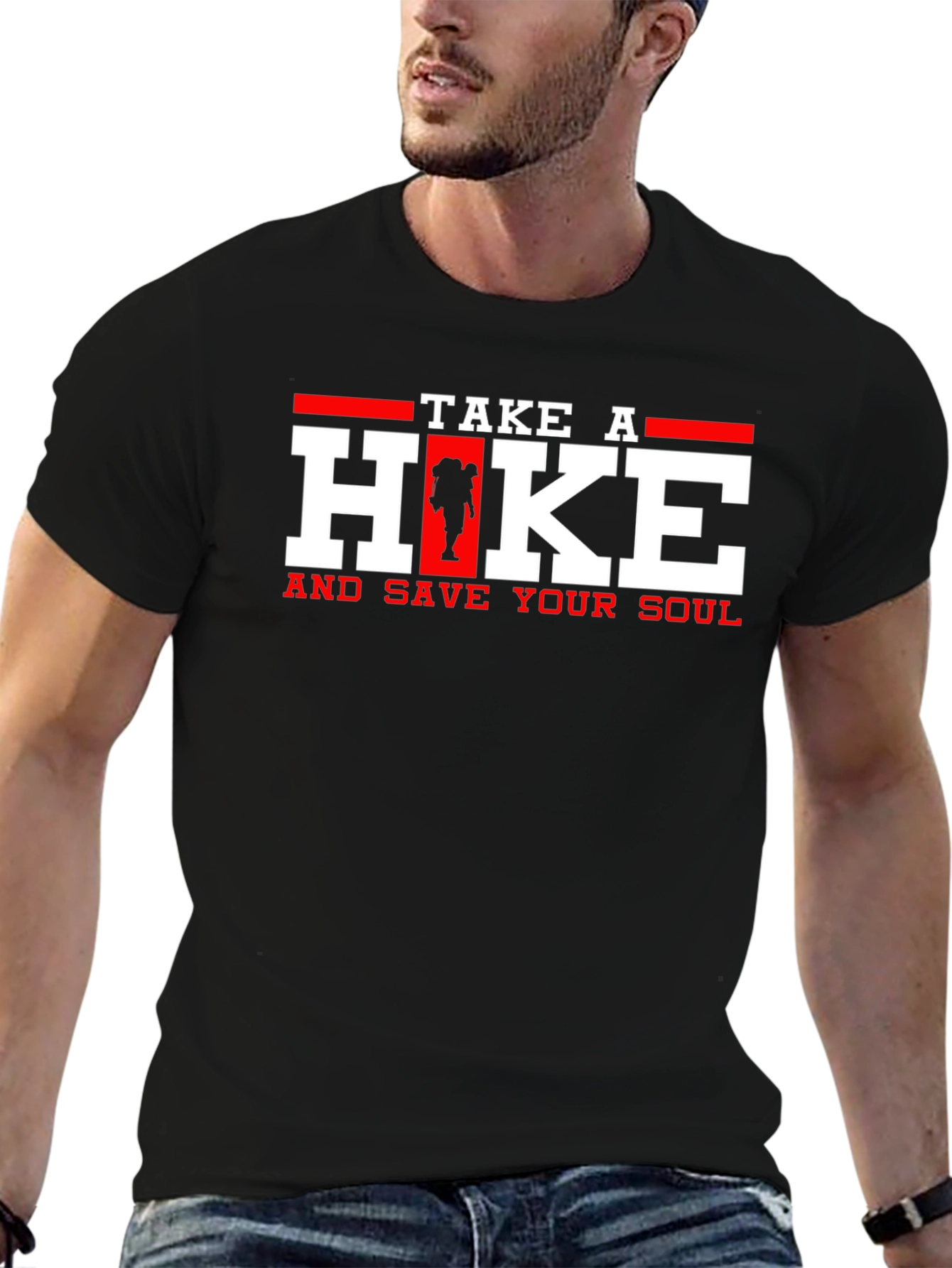 Take a Hike & Save Your Soul Graphic Tee
