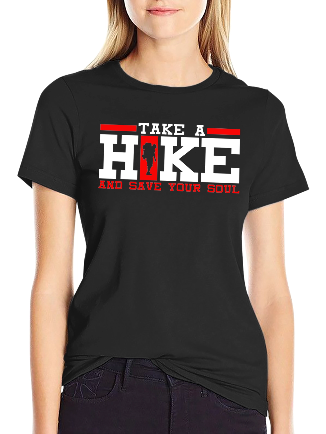 Take a Hike & Save Your Soul Graphic Tee
