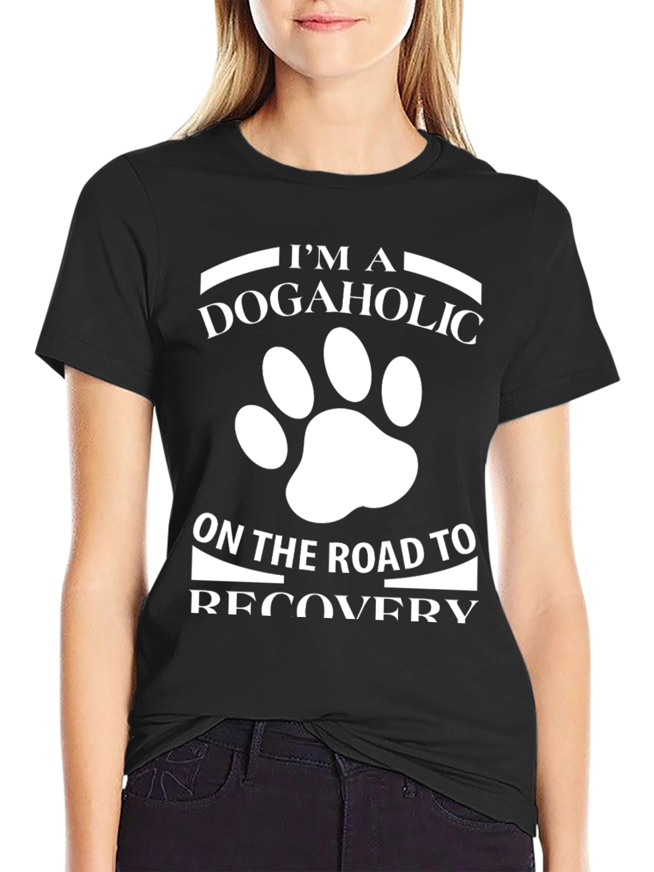 Dogaholic Recovery T-Shirt - Funny Dog Lover Tee