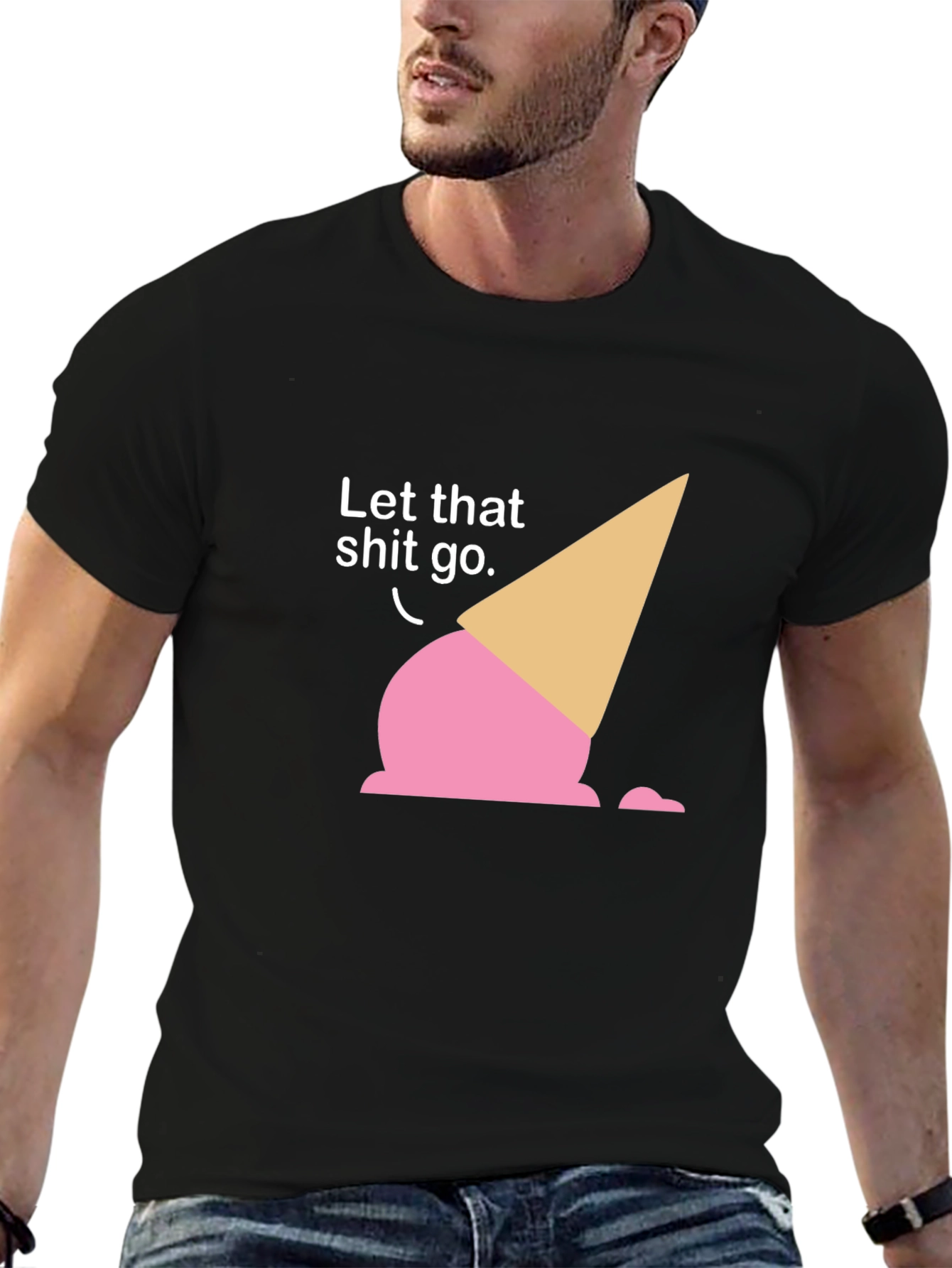 Let That Shit Go Ice Cream T-Shirt