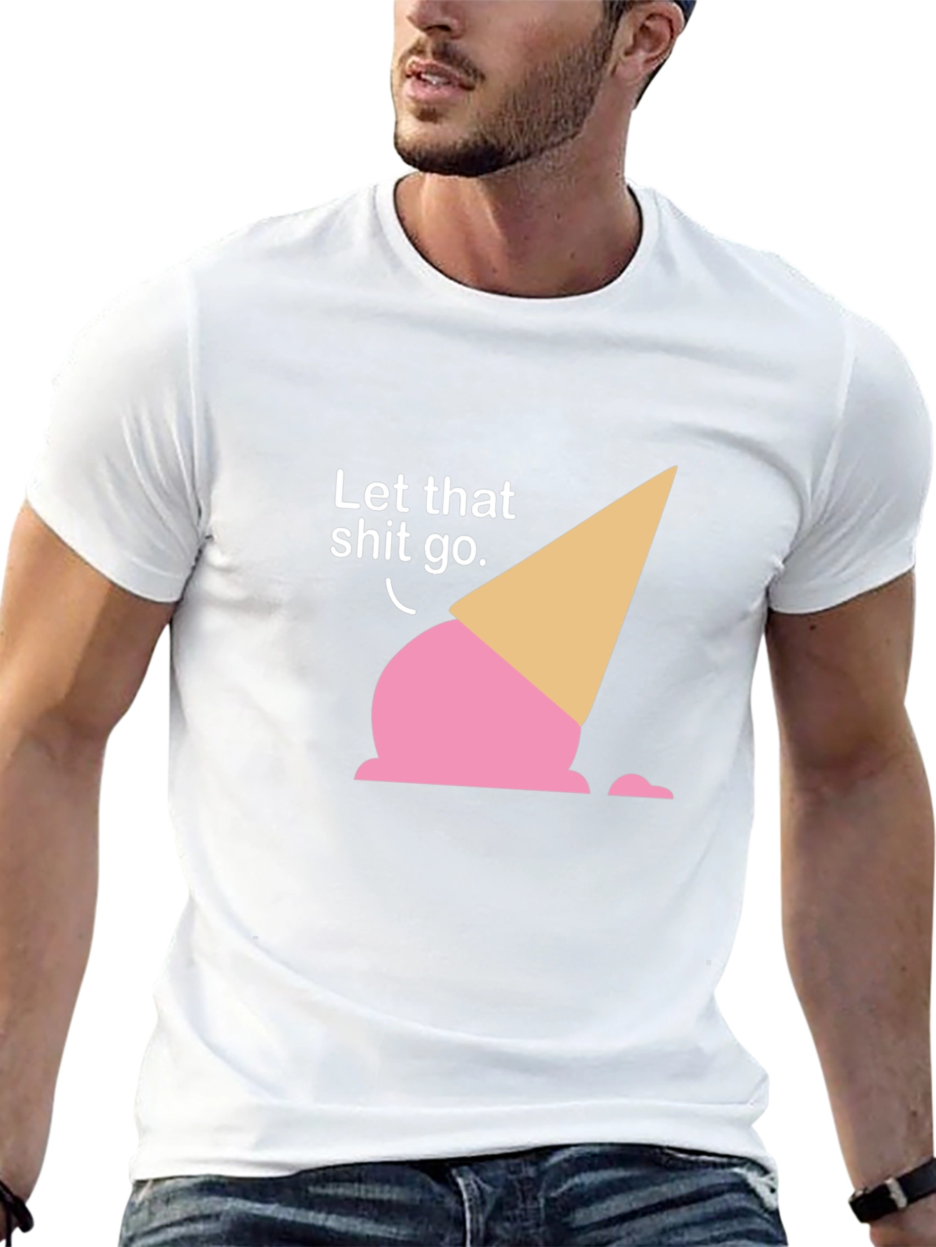Let That Shit Go Ice Cream T-Shirt