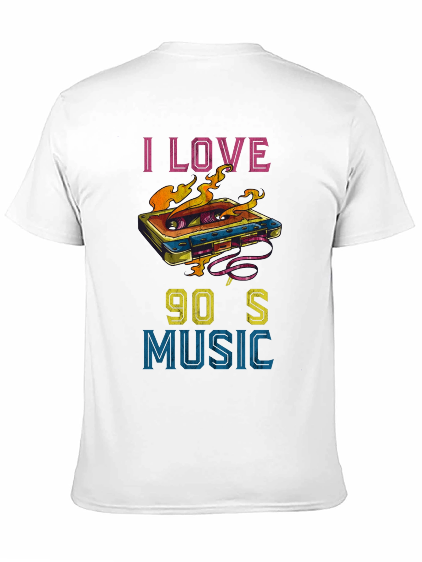 I Love 90s Music Graphic T-Shirt
