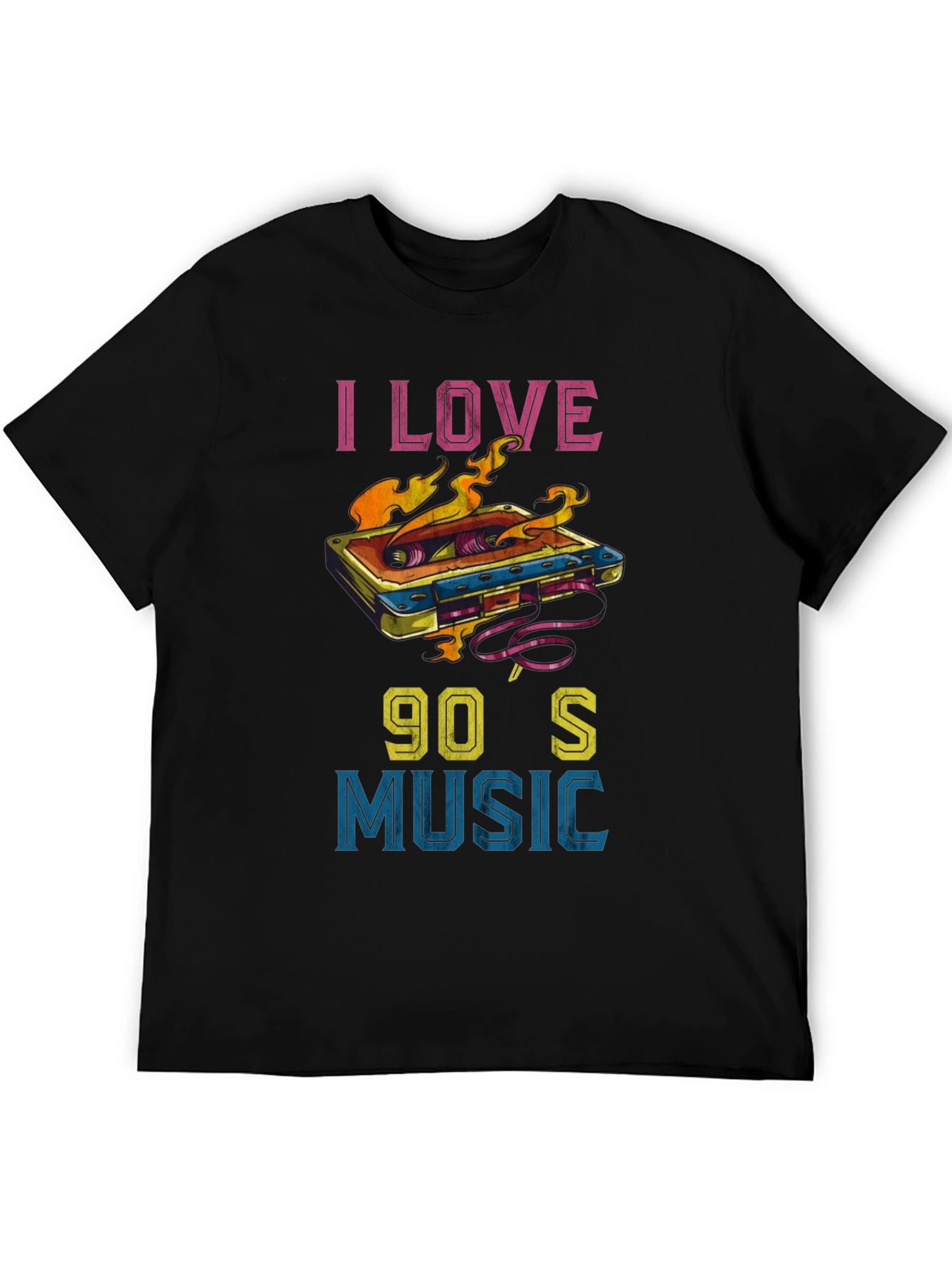 I Love 90s Music Graphic T-Shirt