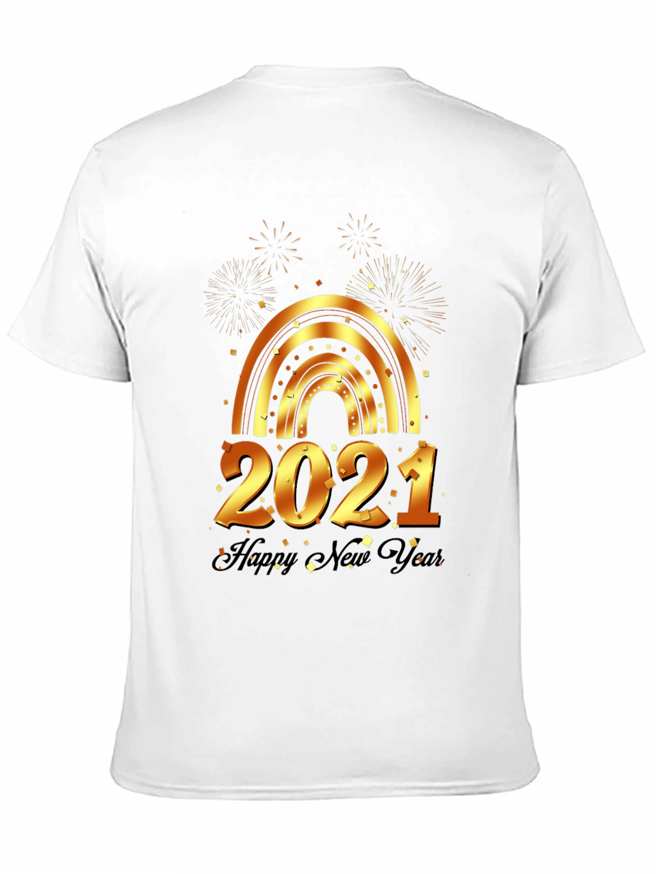 New Year 2021 T-Shirt - Festive Celebration Top