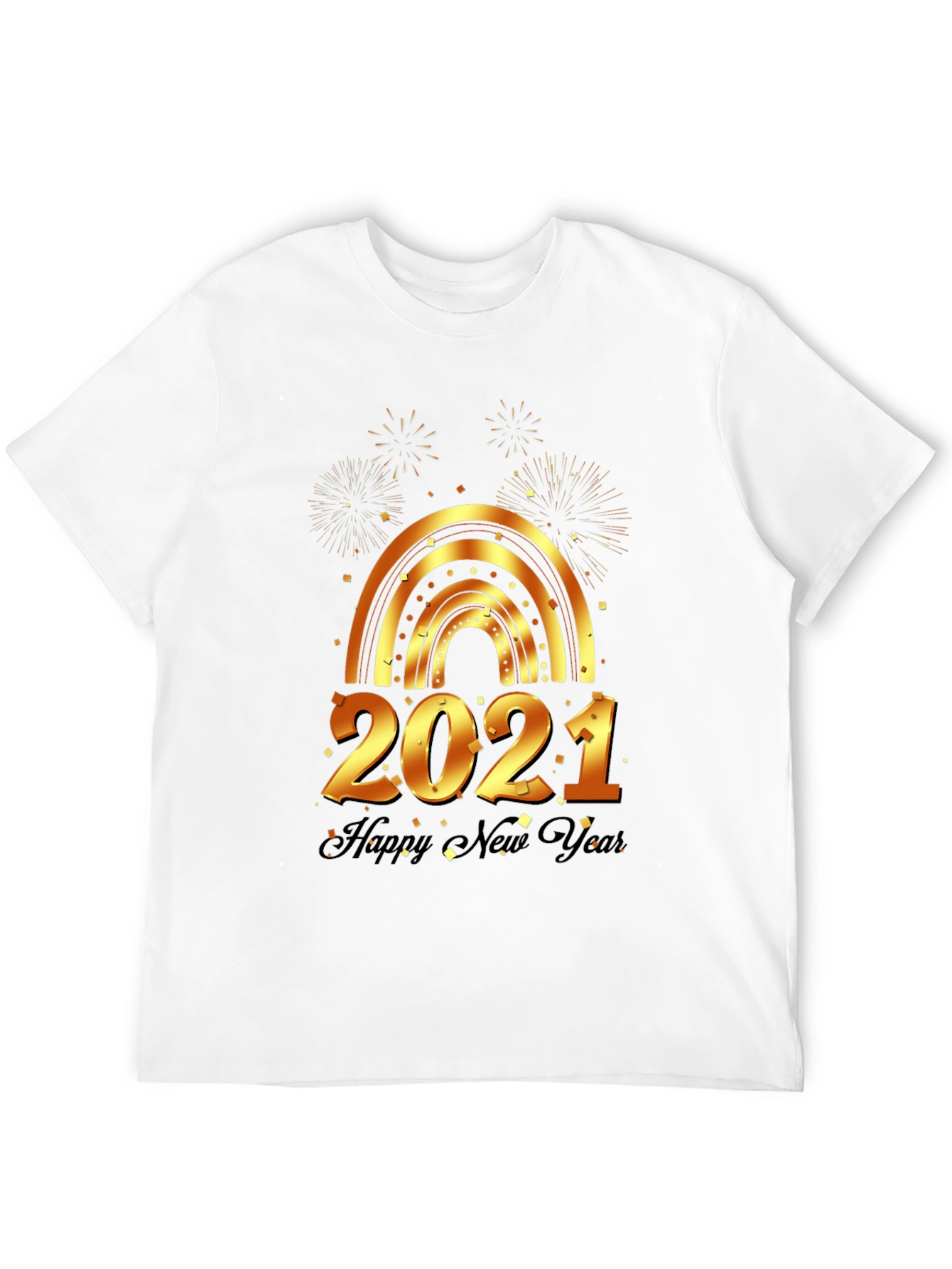 New Year 2021 T-Shirt - Festive Celebration Top