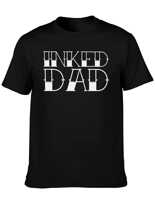 Inked Dad Graphic T-Shirt - Black