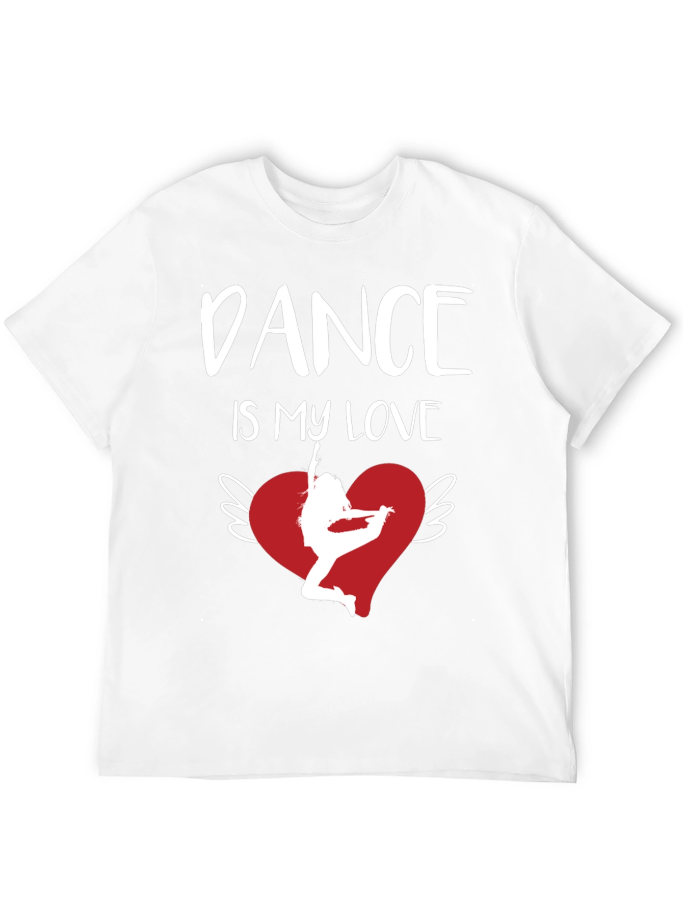 Dance is My Love Graphic Tee - Heart Wings