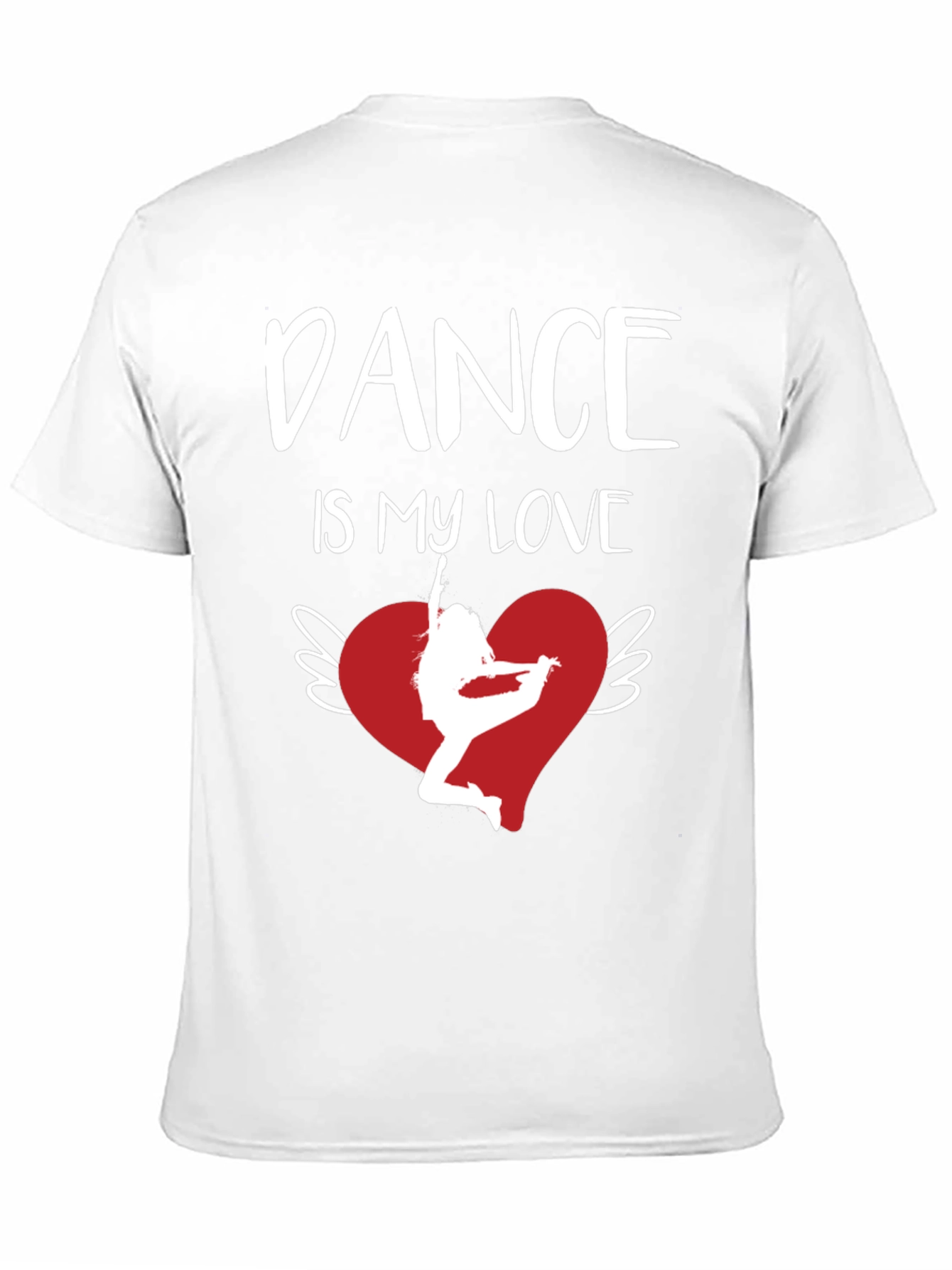 Dance is My Love Graphic Tee - Heart Wings