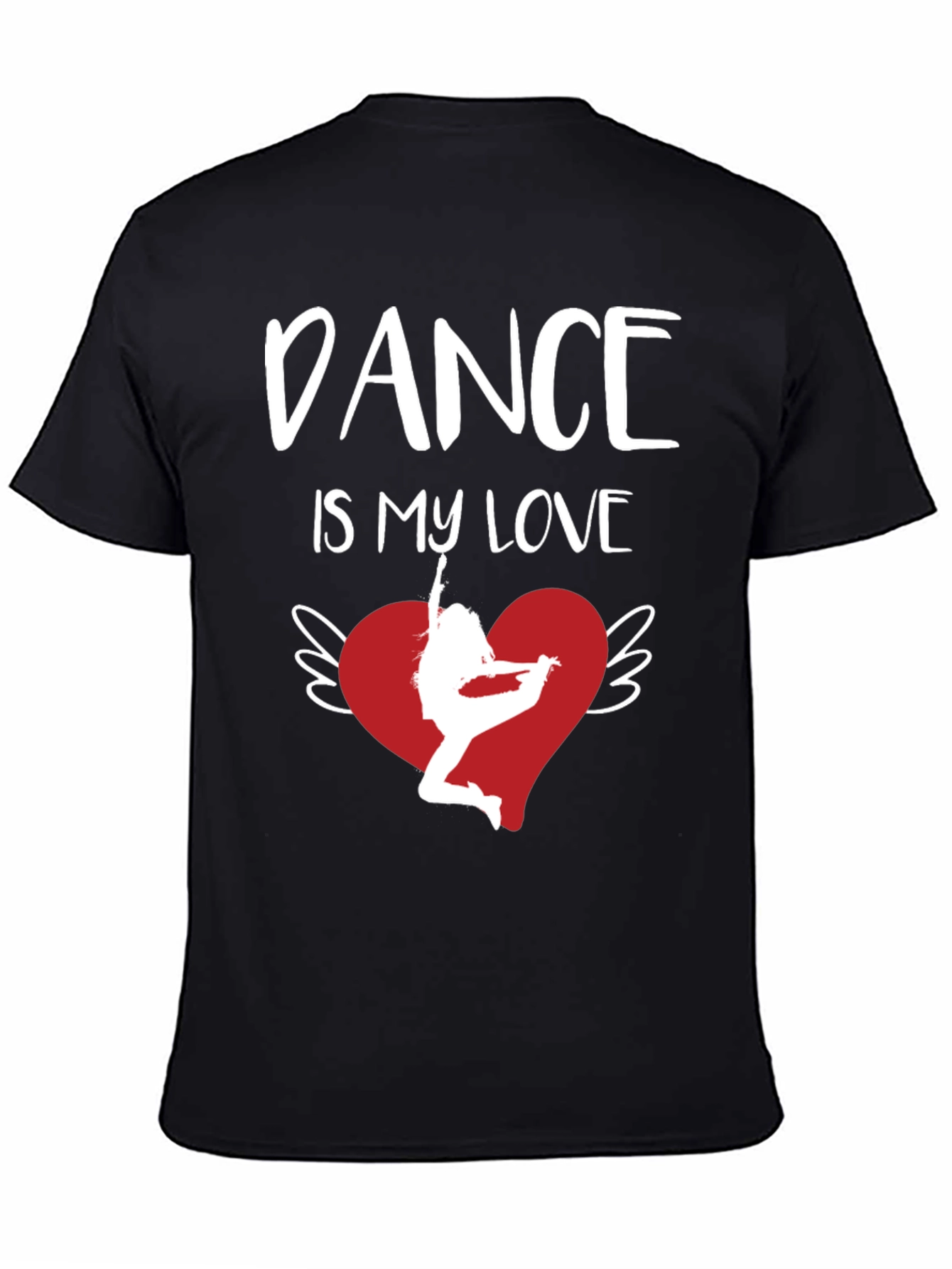 Dance is My Love Graphic Tee - Heart Wings