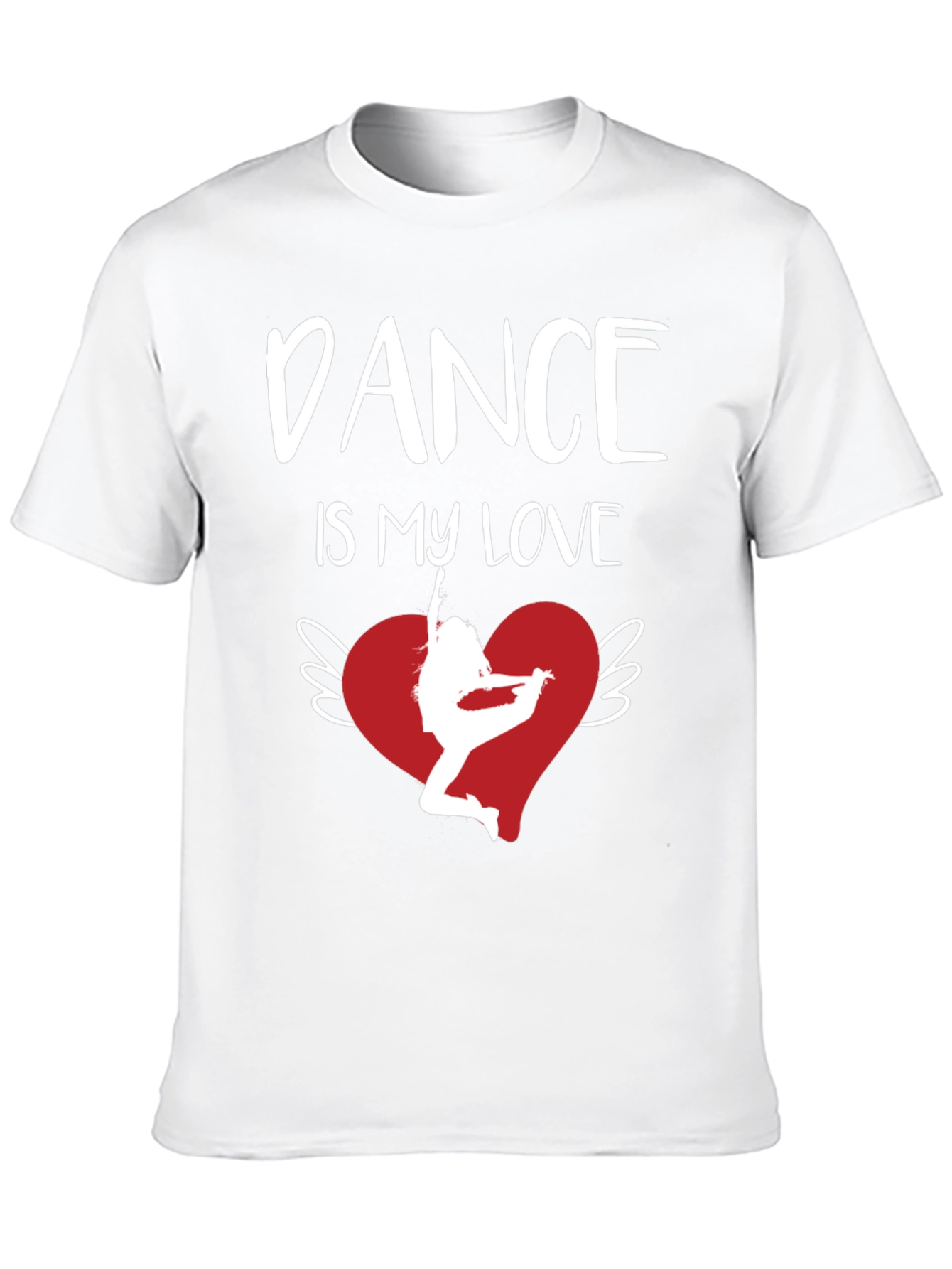 Dance is My Love Graphic Tee - Heart Wings