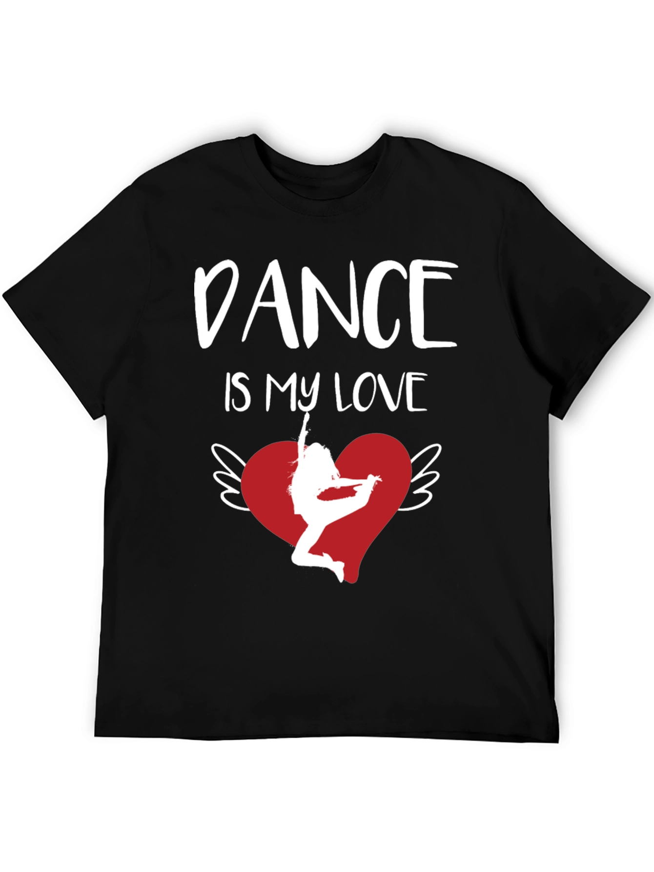 Dance is My Love Graphic Tee - Heart Wings
