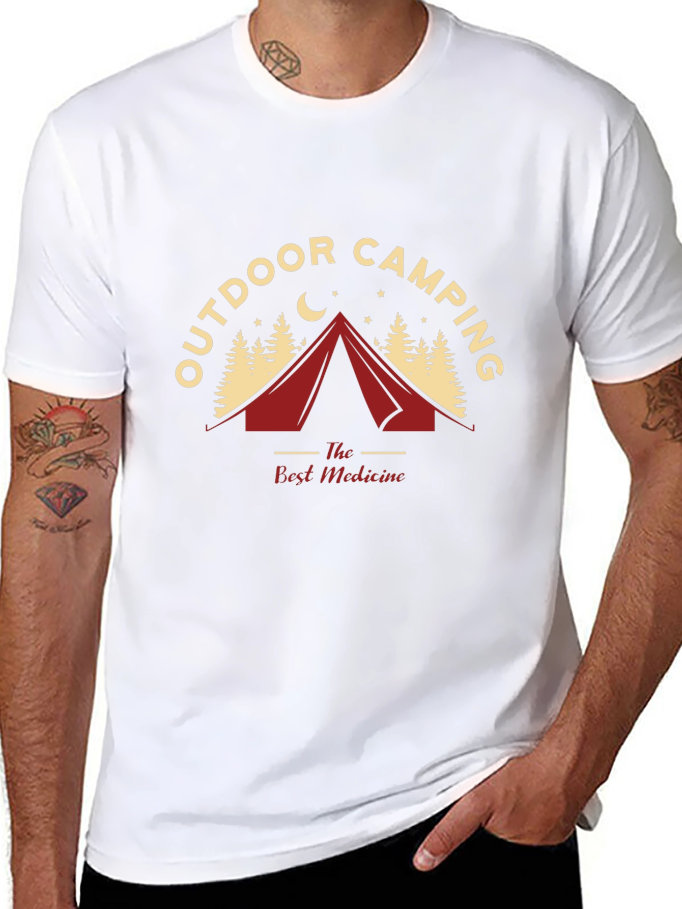 Outdoor Camping Graphic Tee