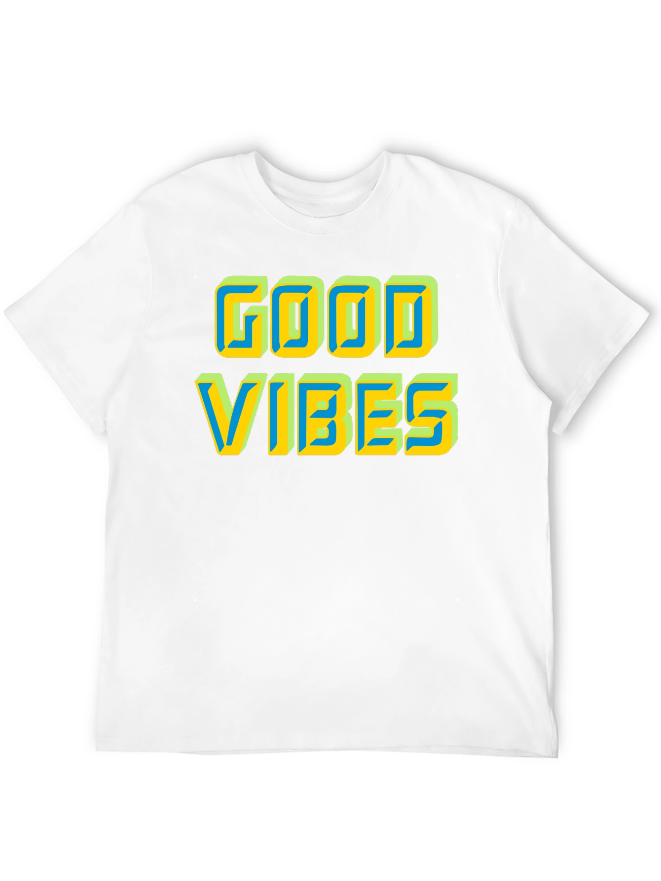 Good Vibes Graphic Tee - Positive Energy Shirt