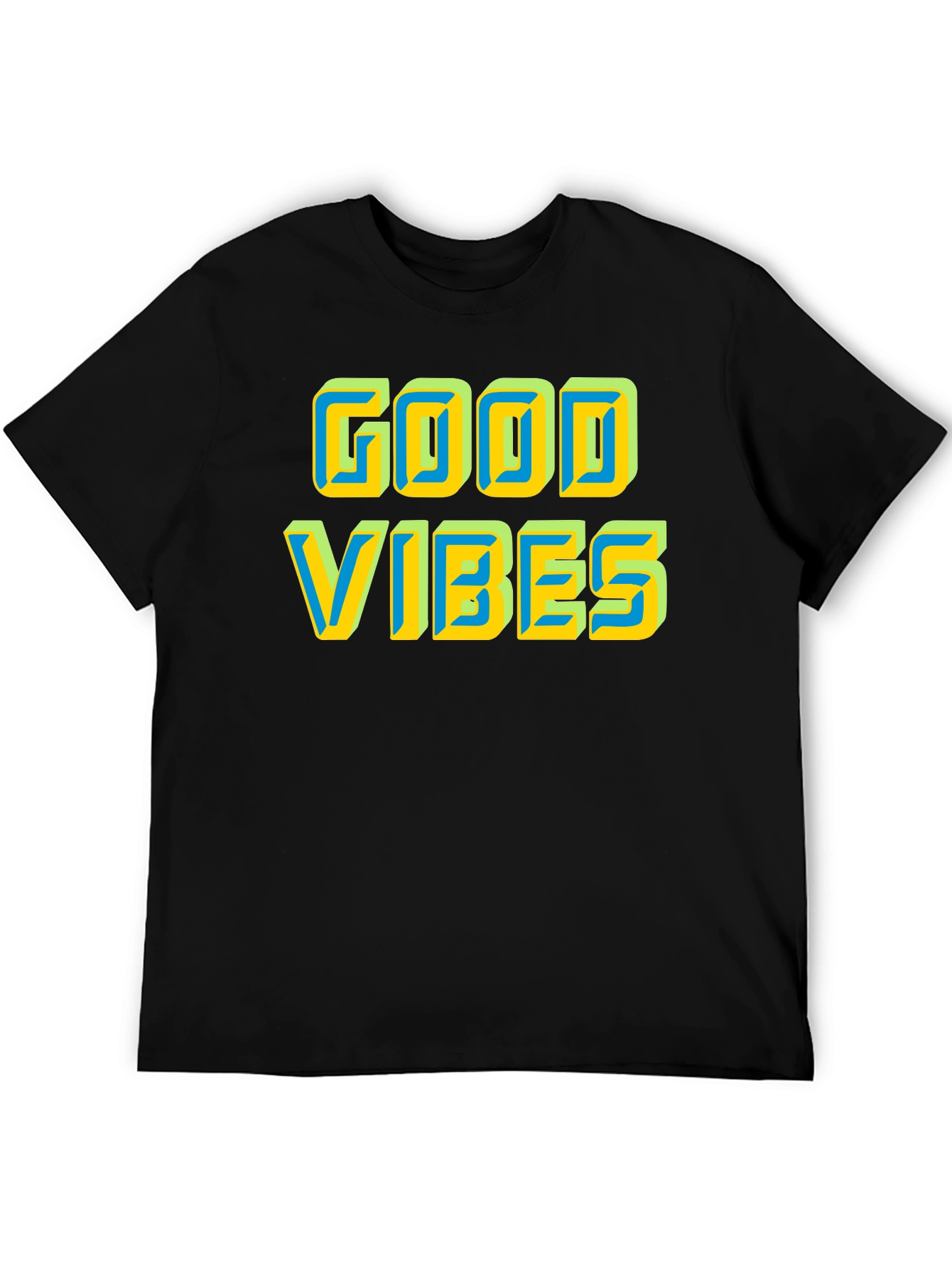 Good Vibes Graphic Tee - Positive Energy Shirt