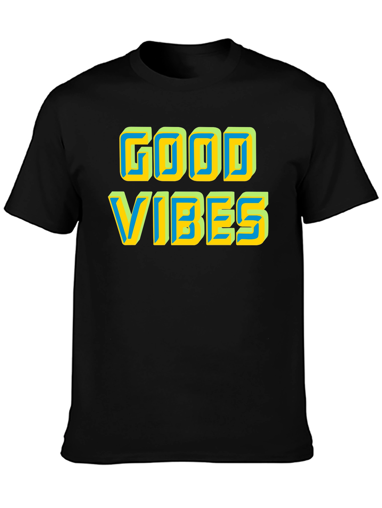 Good Vibes Graphic Tee - Positive Energy Shirt
