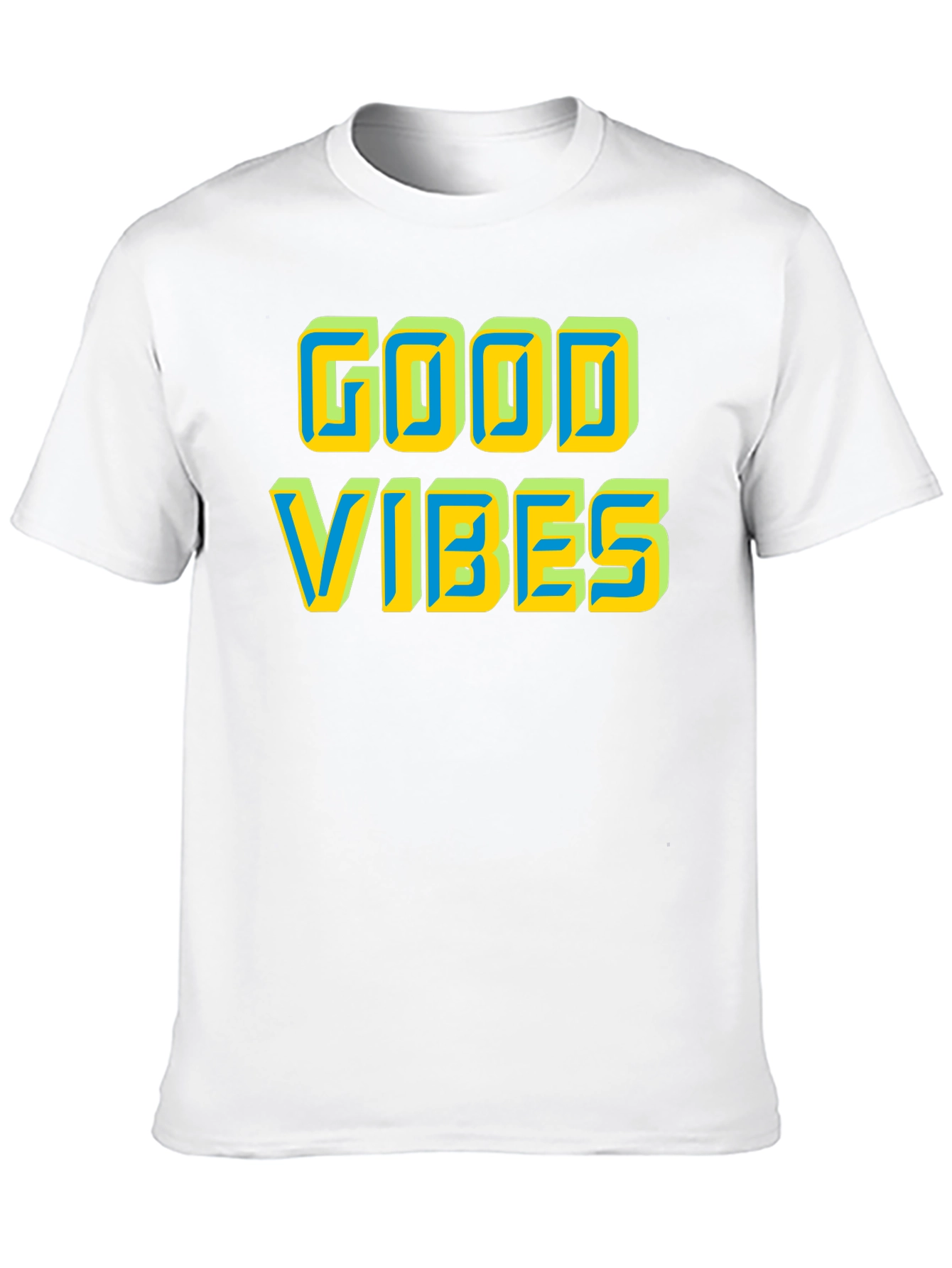 Good Vibes Graphic Tee - Positive Energy Shirt
