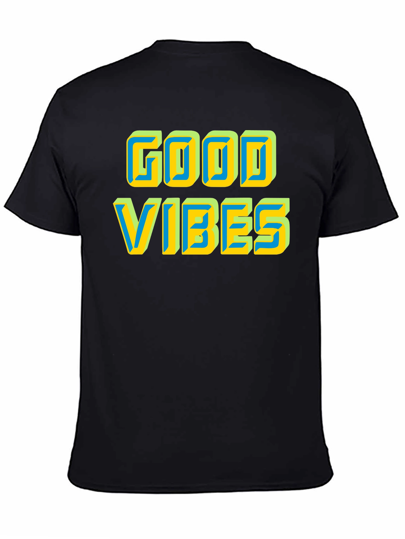 Good Vibes Graphic Tee - Positive Energy Shirt