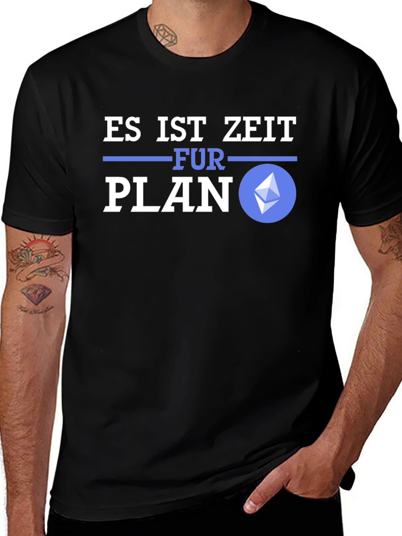 Es Ist Zeit Fur Plan Ethereum Crypto T-Shirt