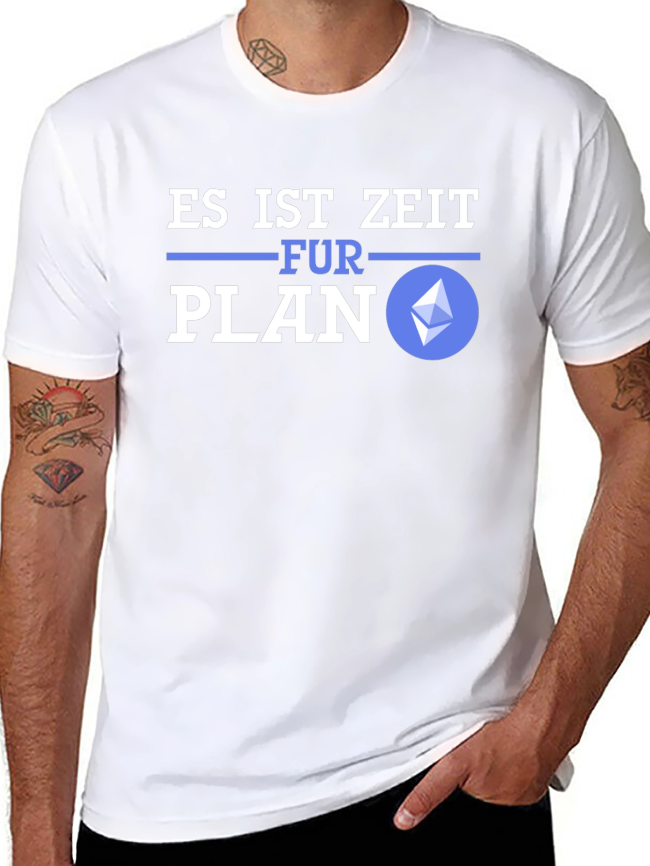 Es Ist Zeit Fur Plan Ethereum Crypto T-Shirt
