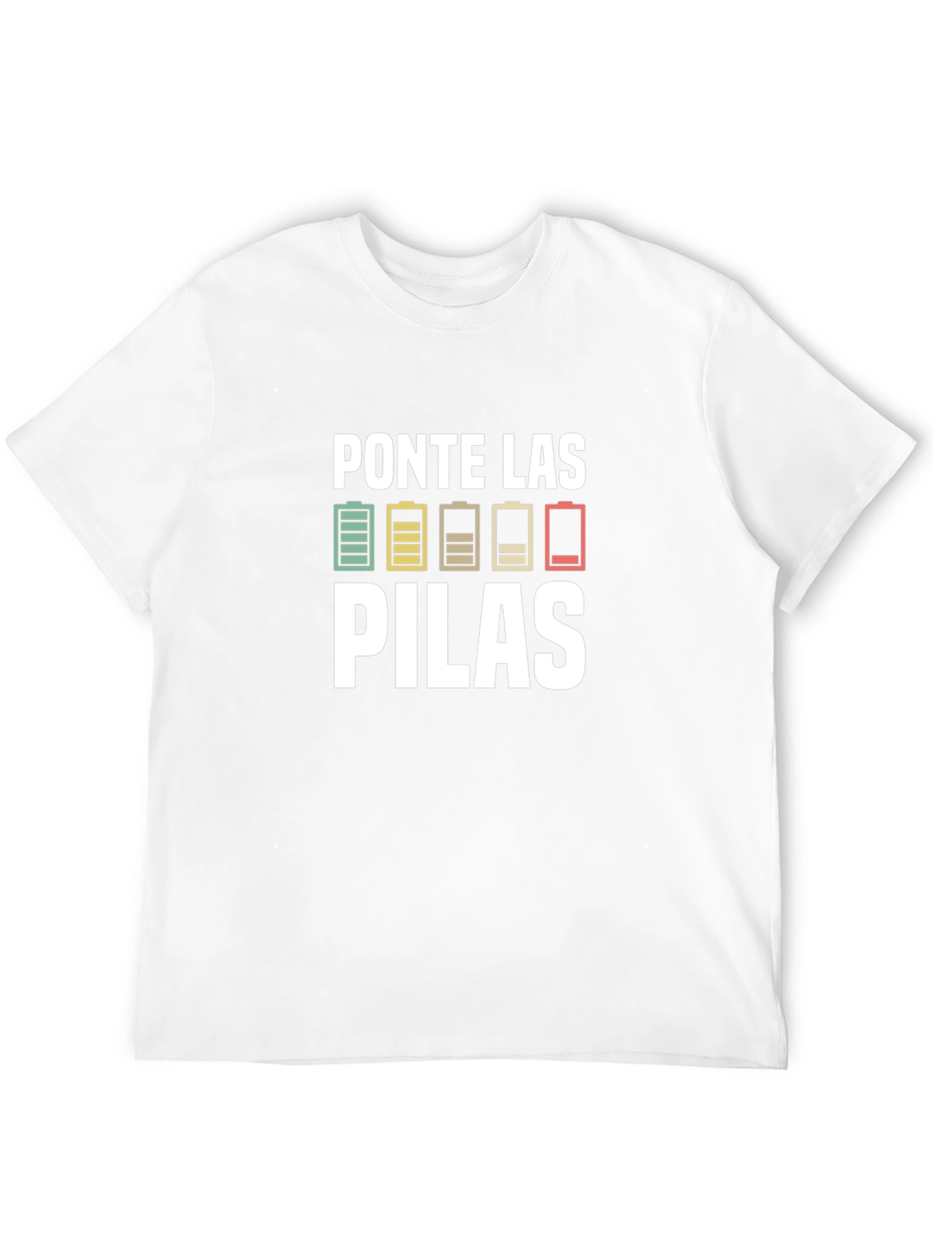 Ponte Las Pilas Graphic T-Shirt - Motivational Spanish Tee