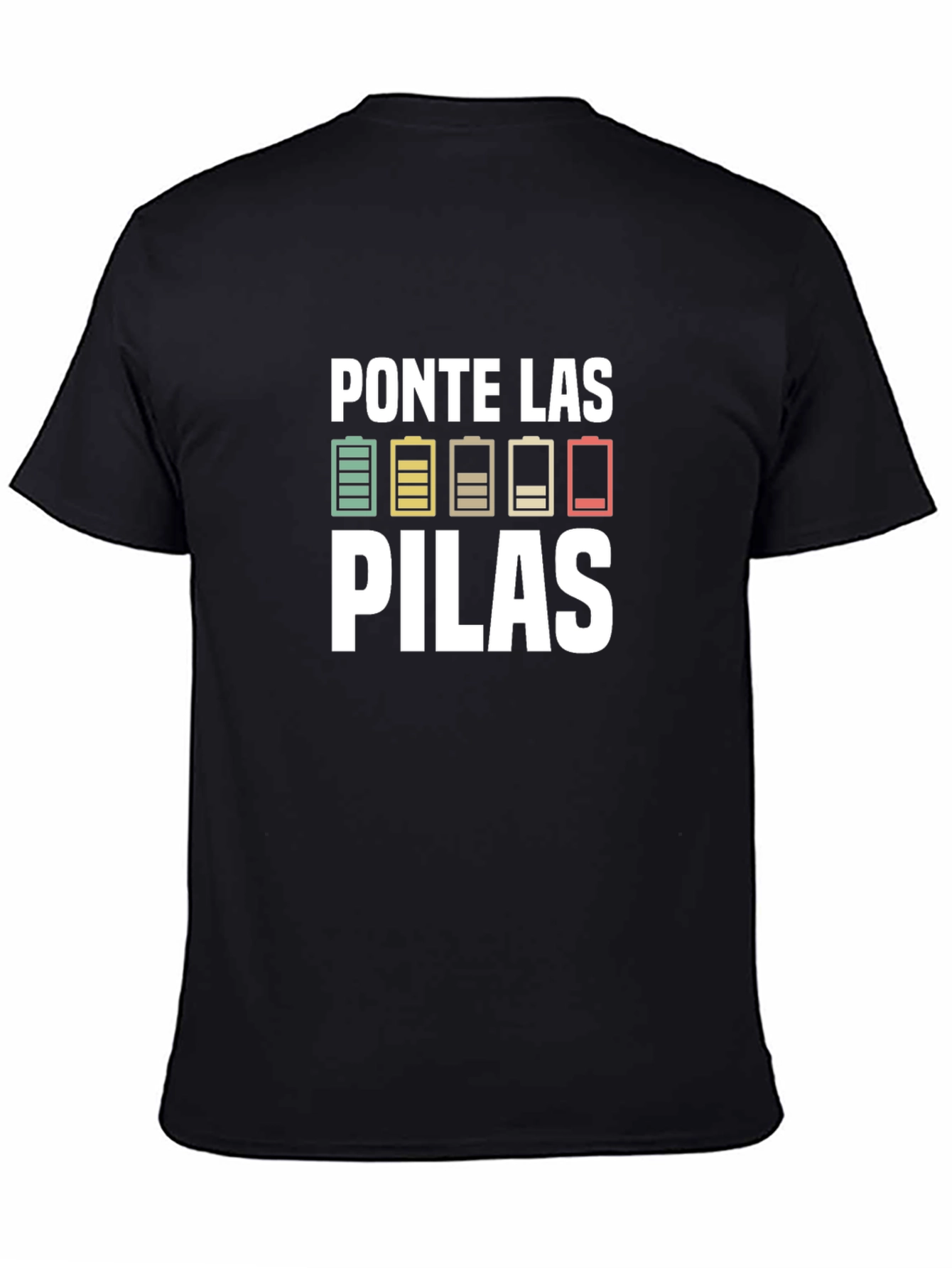 Ponte Las Pilas Graphic T-Shirt - Motivational Spanish Tee