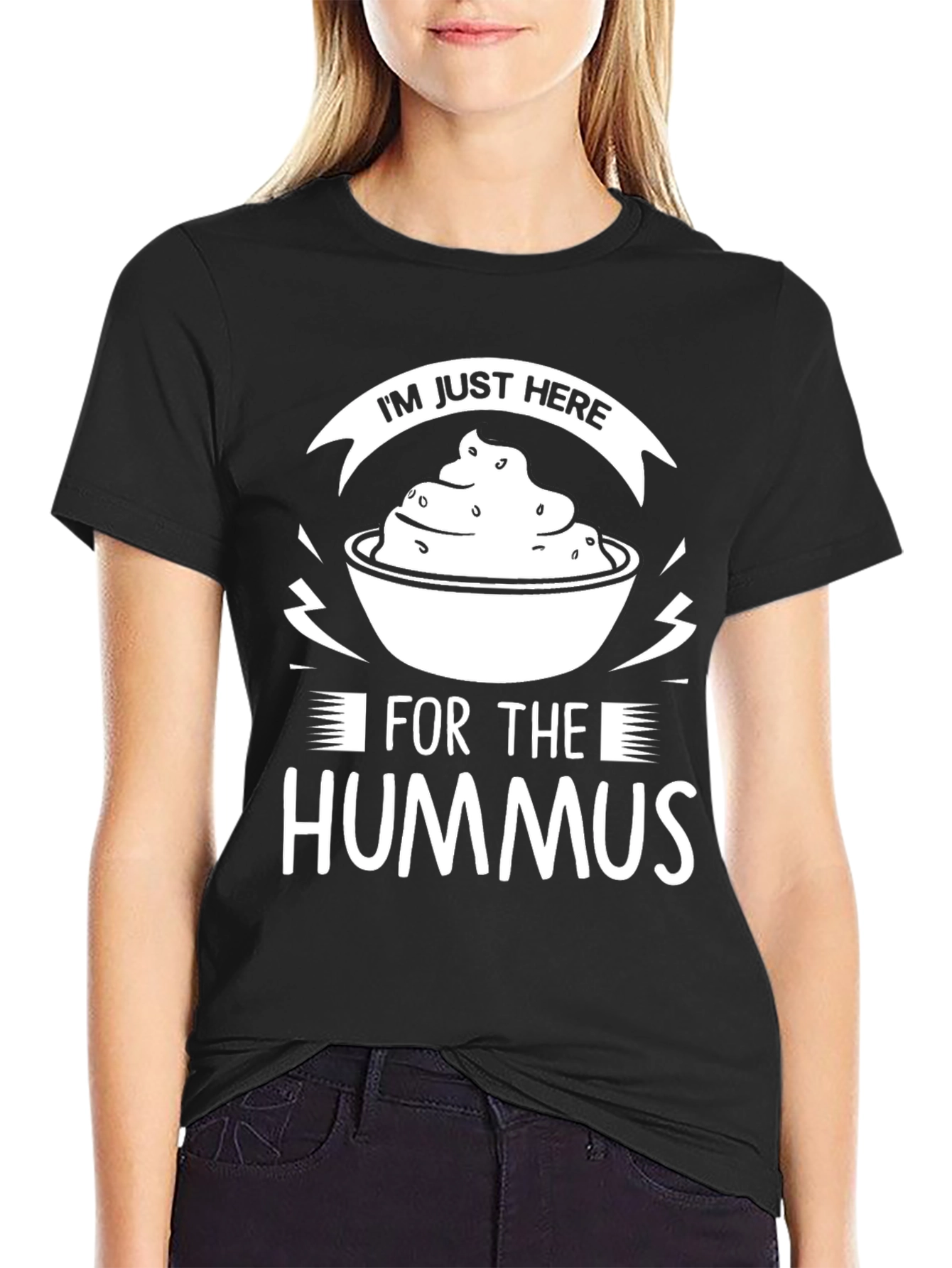 Hummus Lover T-Shirt - Funny Foodie Tee