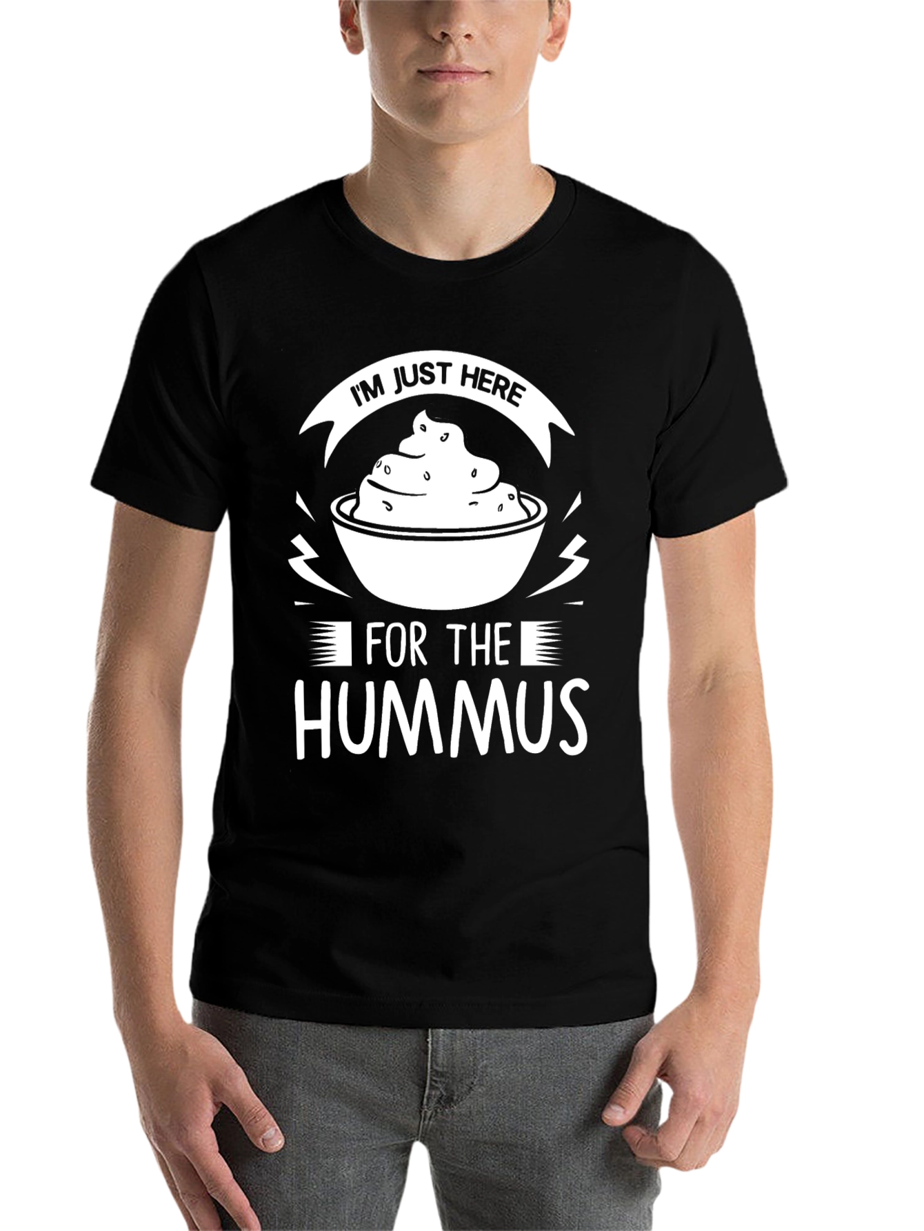 Hummus Lover T-Shirt - Funny Foodie Tee