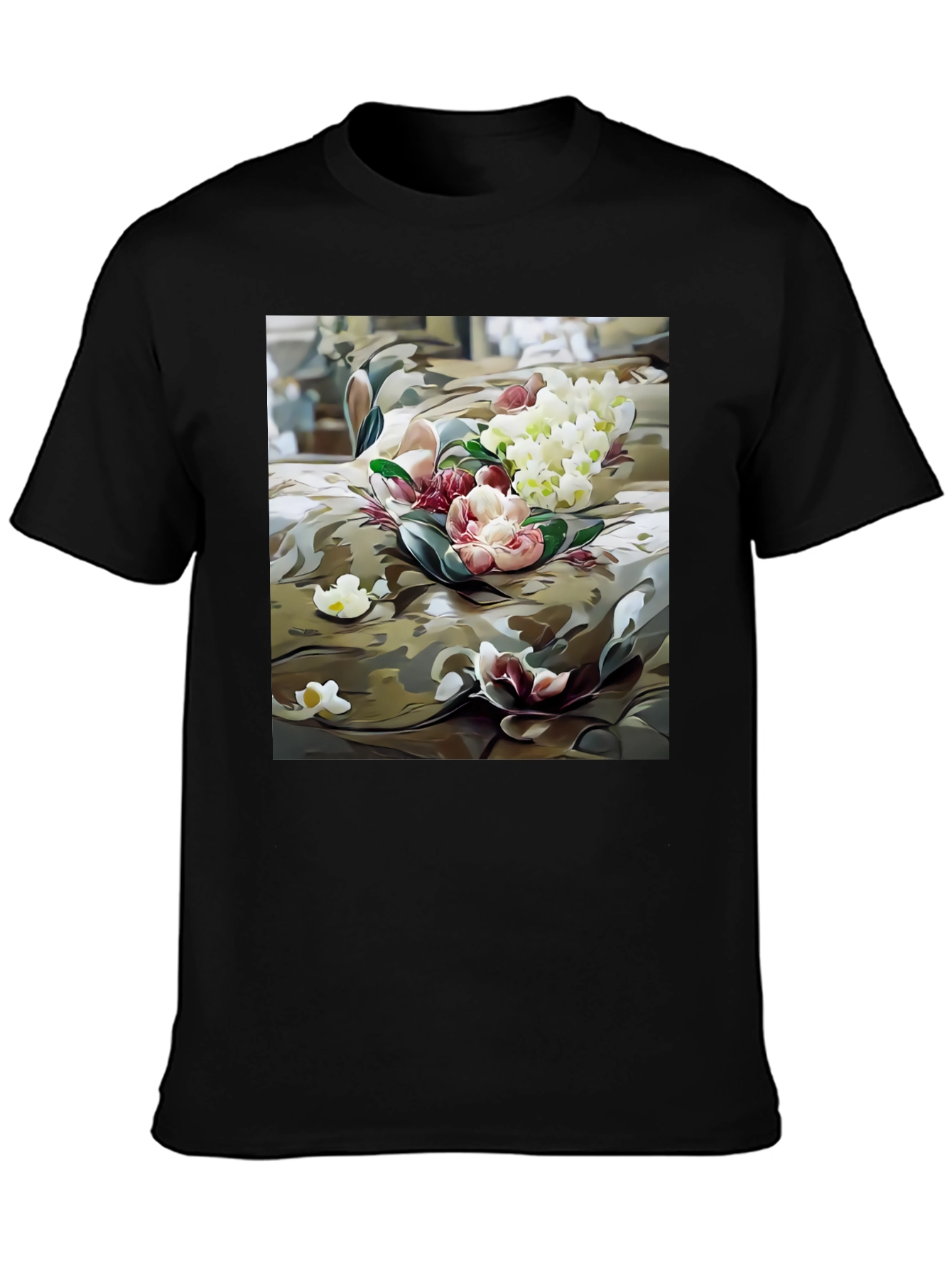 Floral Camo Graphic Tee