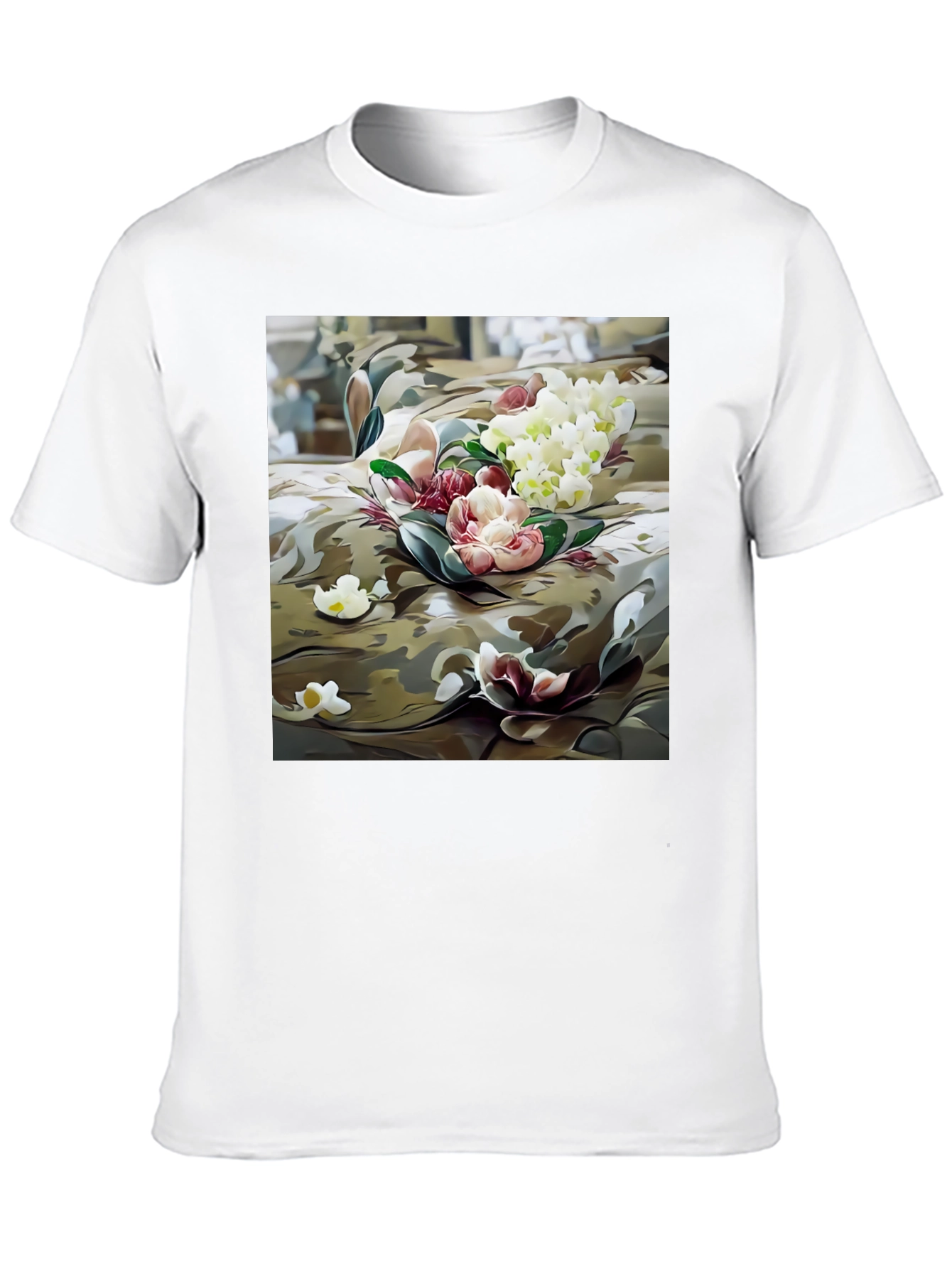 Floral Camo Graphic Tee