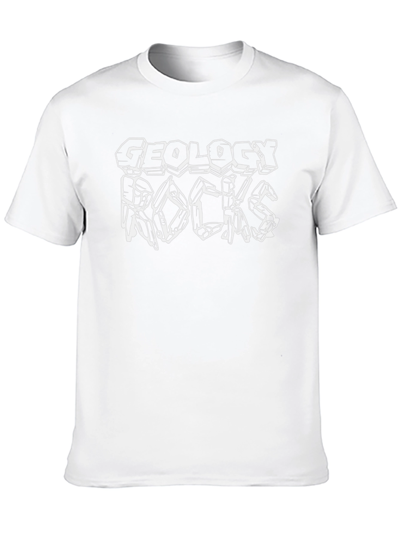 Geology Rocks Graphic T-Shirt - Black