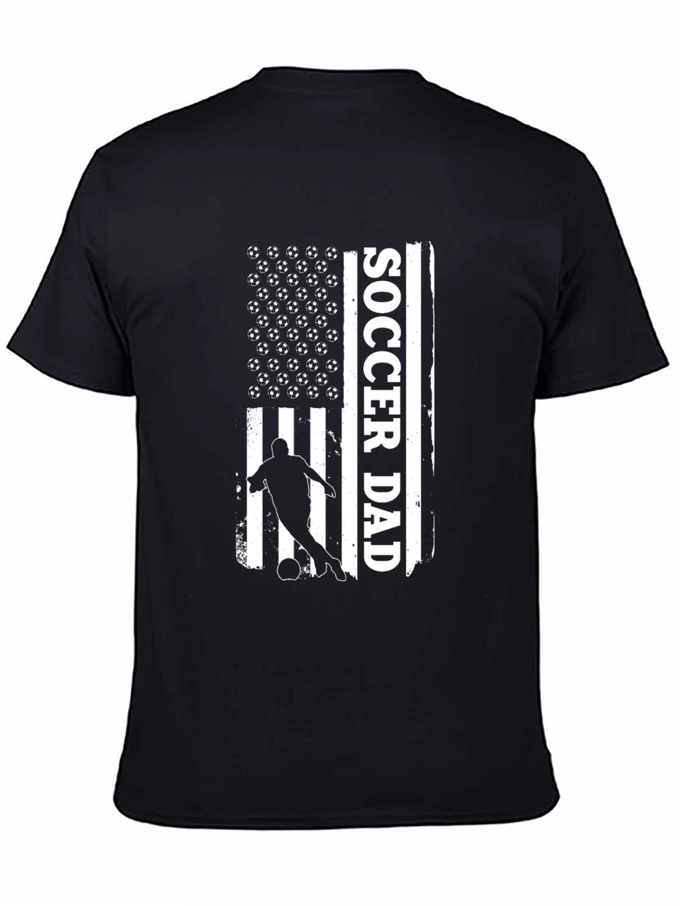 Soccer Dad Graphic T-Shirt - Black