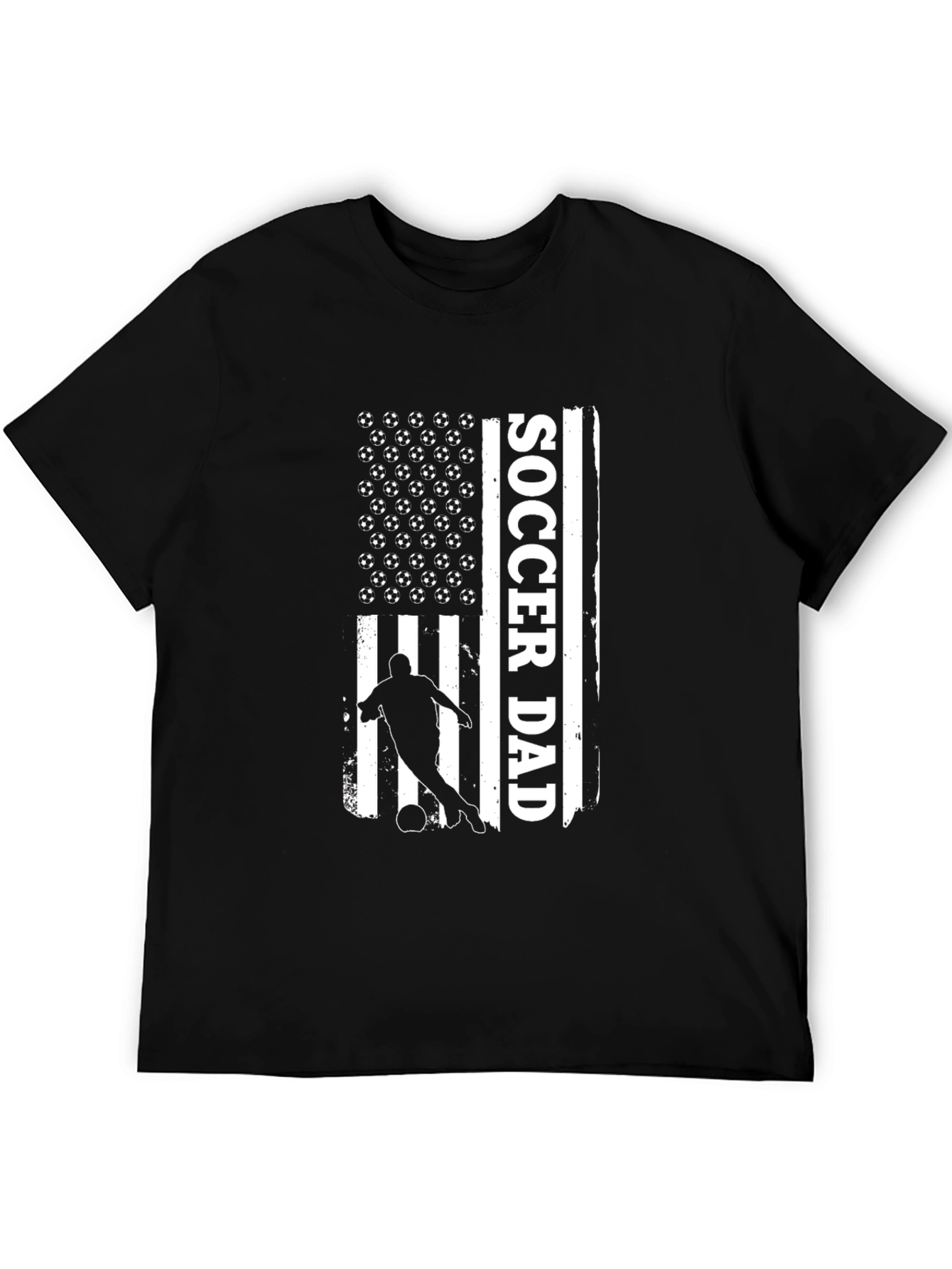Soccer Dad Graphic T-Shirt - Black