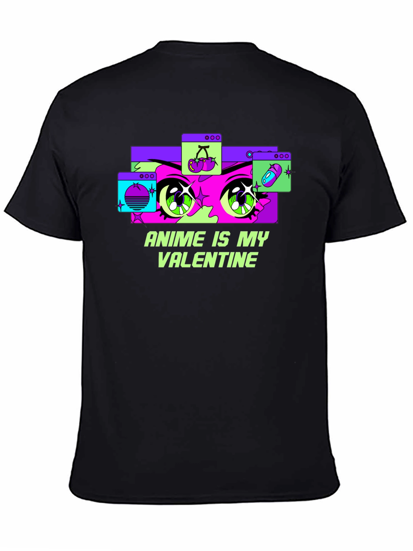 Anime Is My Valentine Graphic Tee
