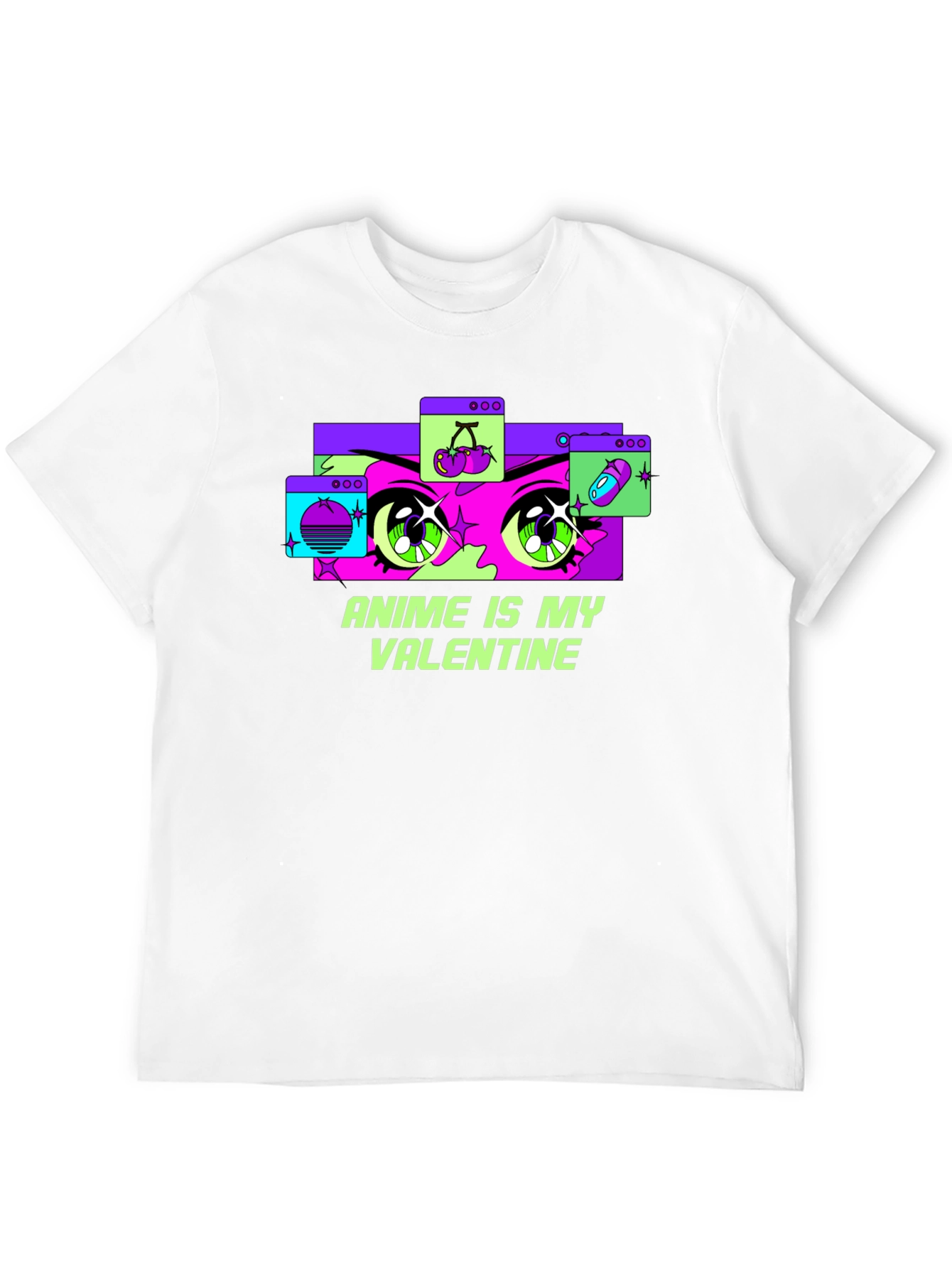Anime Is My Valentine Graphic Tee