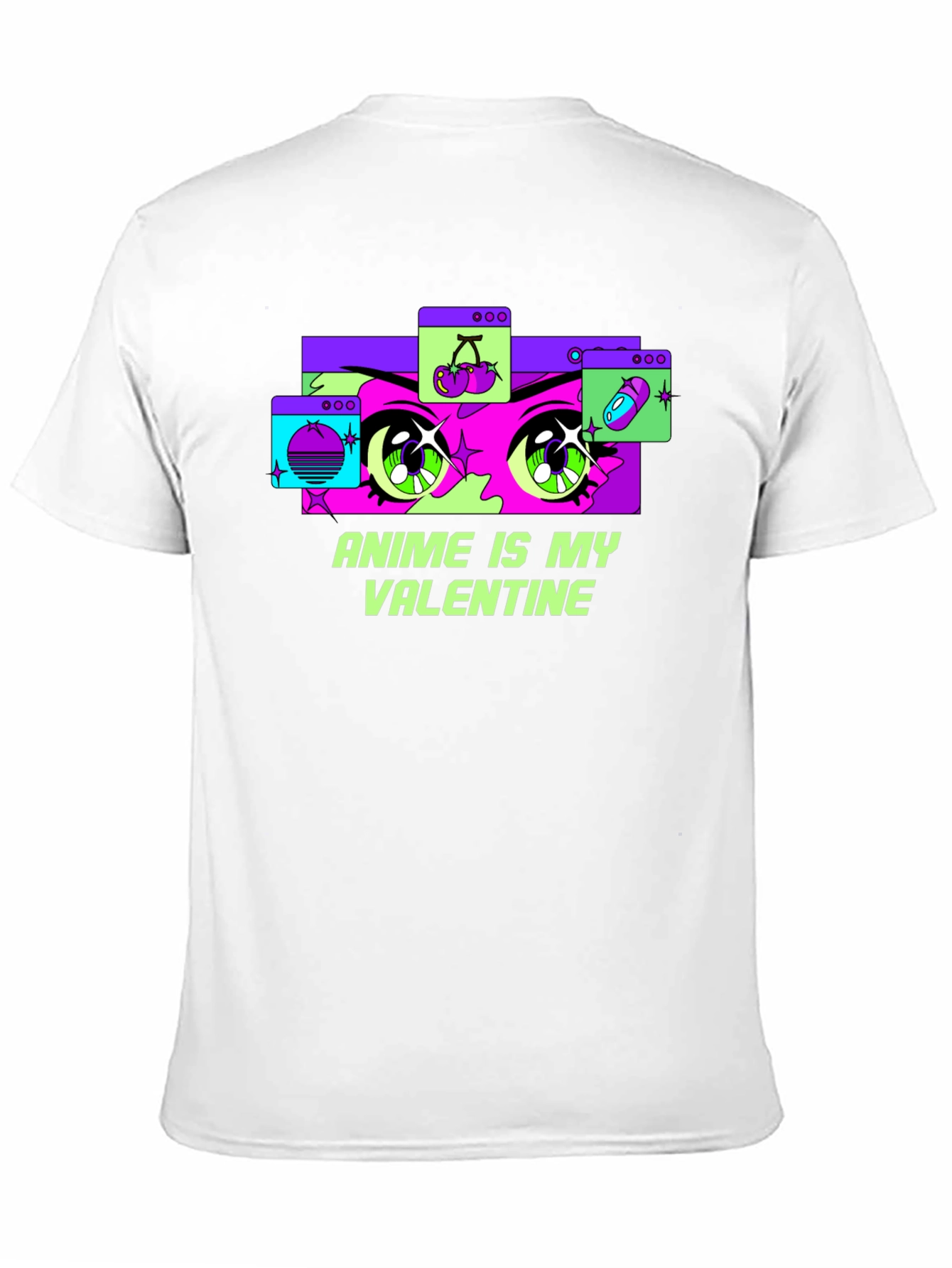 Anime Is My Valentine Graphic Tee