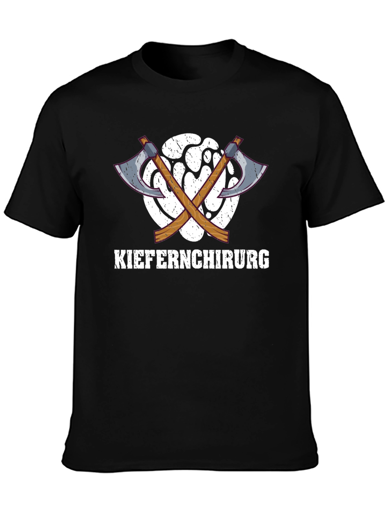 Kieferchirurg Crossed Axes Graphic T-Shirt
