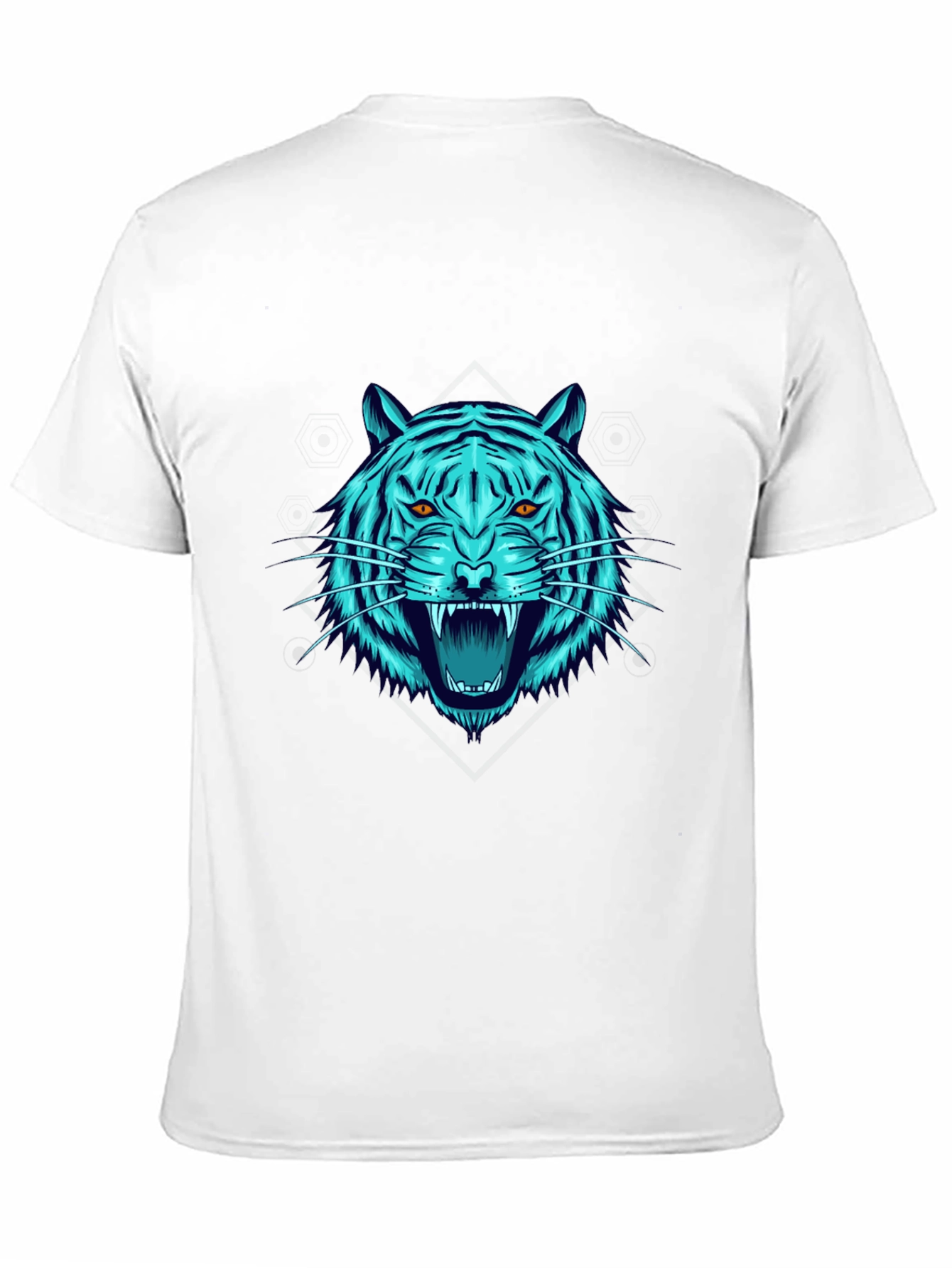 Roaring Tiger Graphic Tee - Mens Black T-Shirt