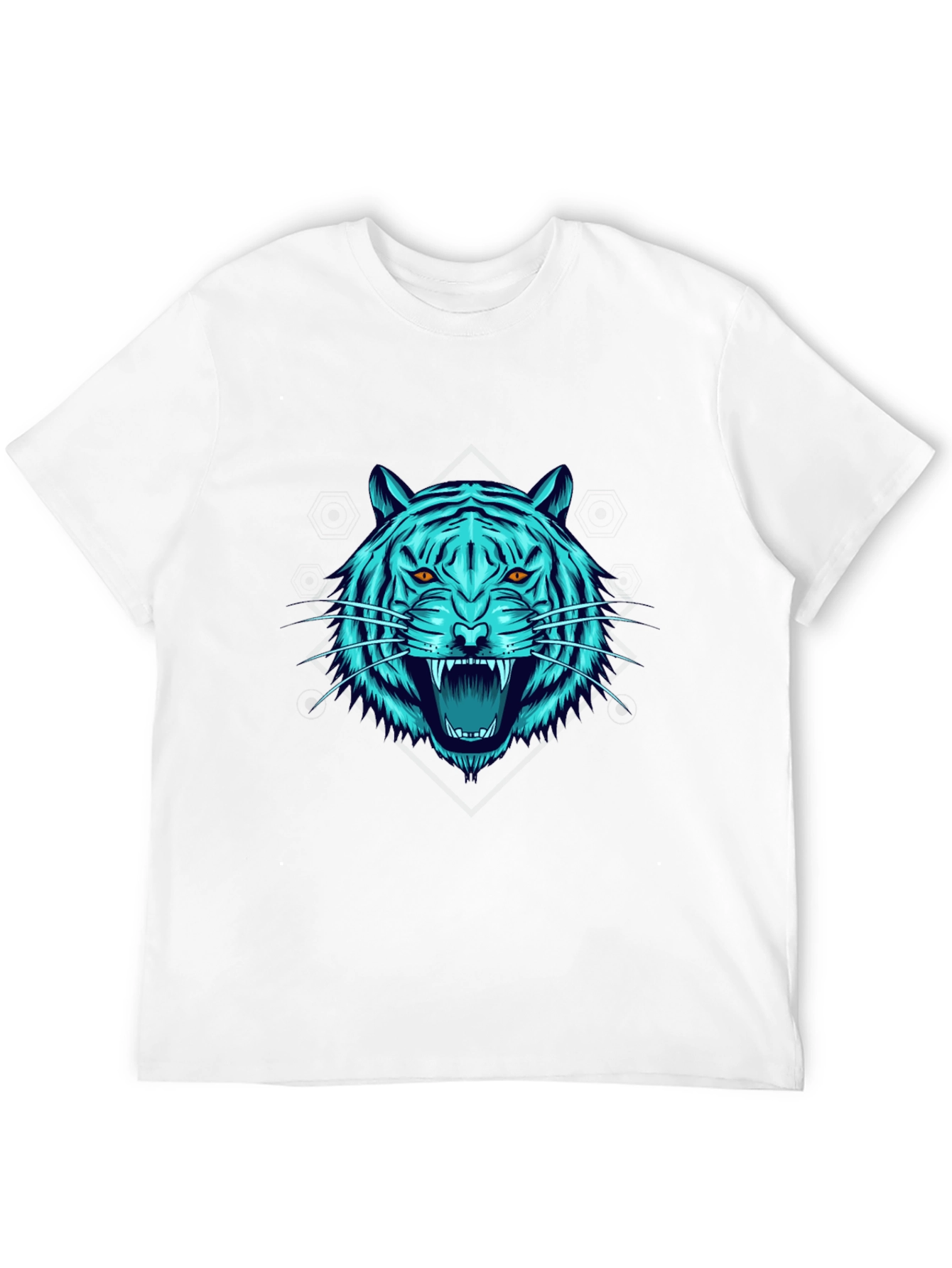 Roaring Tiger Graphic Tee - Mens Black T-Shirt