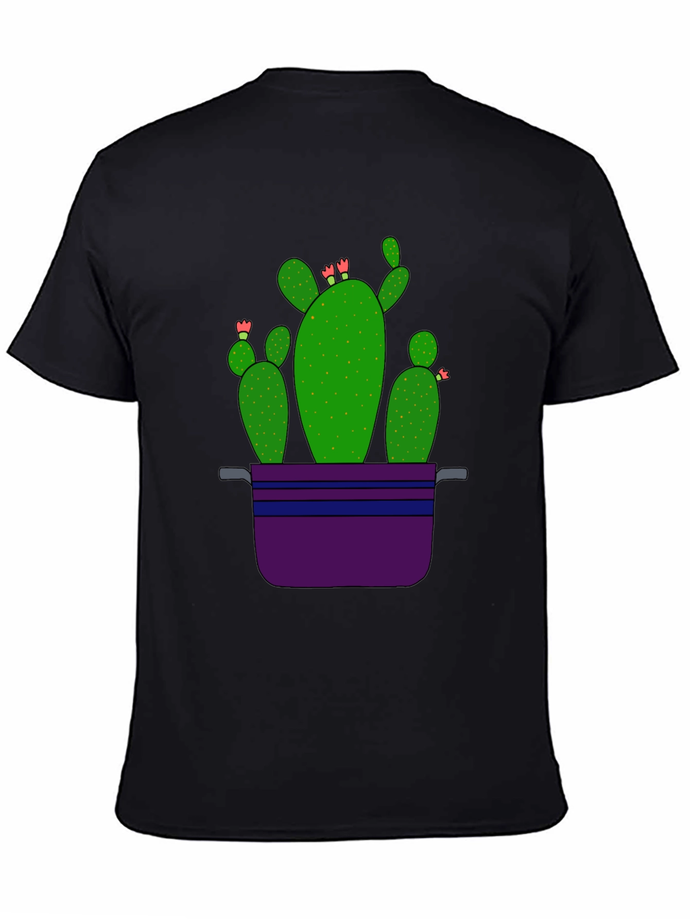 Cactus in a Pot T-Shirt - Quirky Graphic Tee