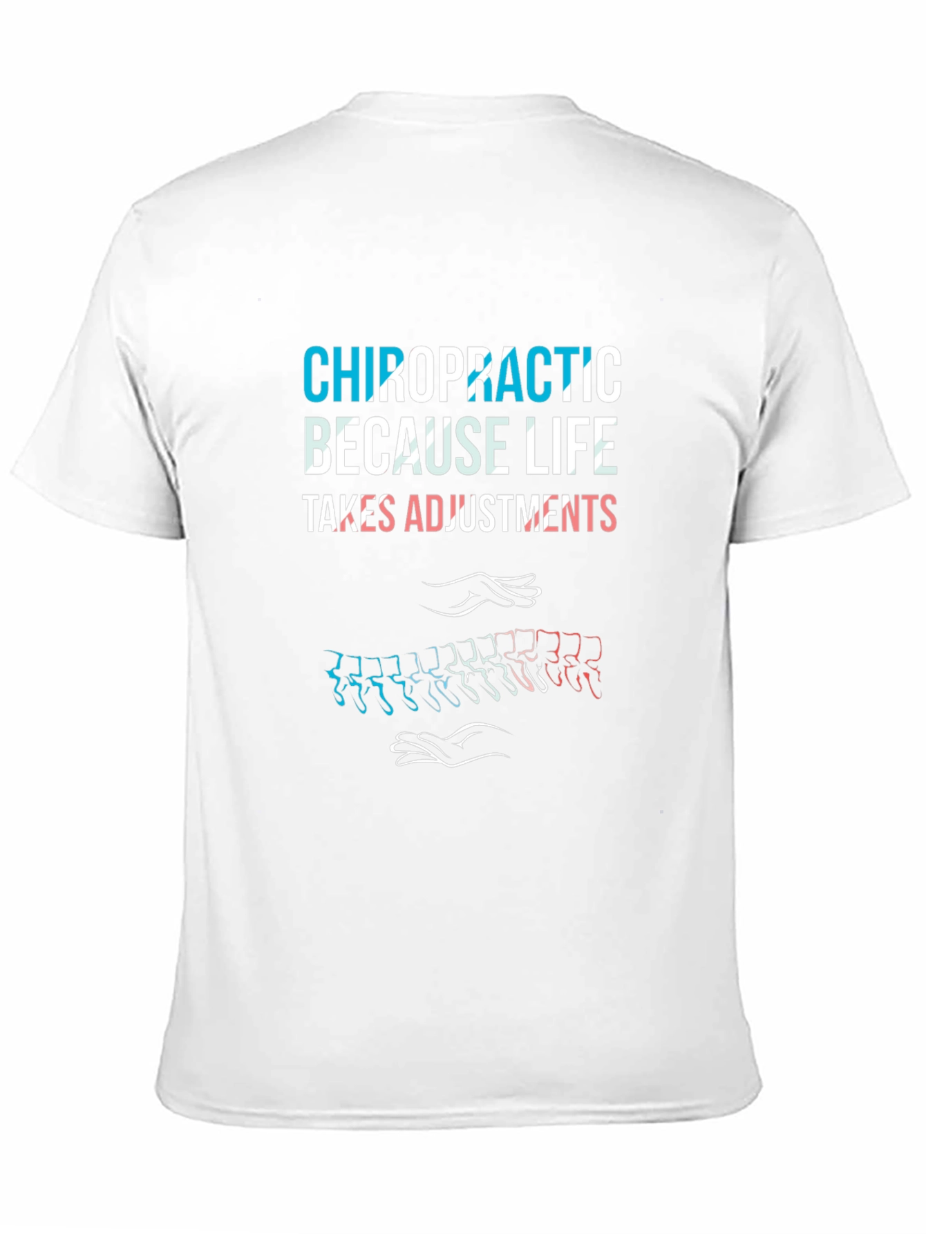 Chiropractic Adjustment T-Shirt - Spine Alignment Tee