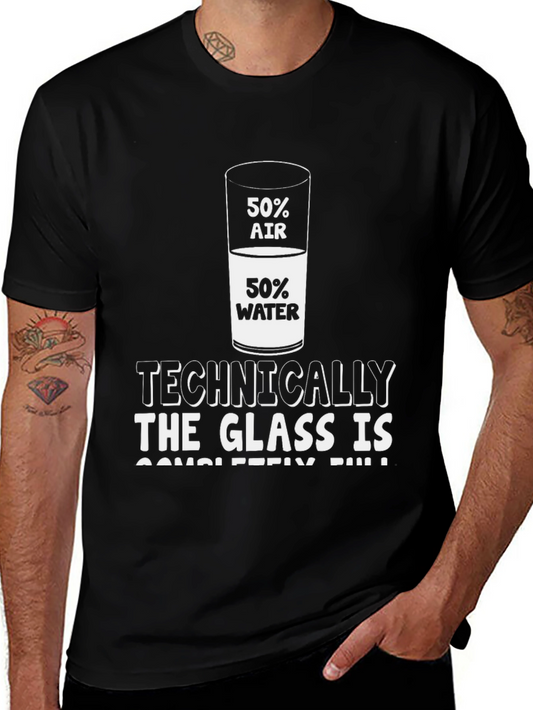 Technically Full T-Shirt - Funny Science Shirt