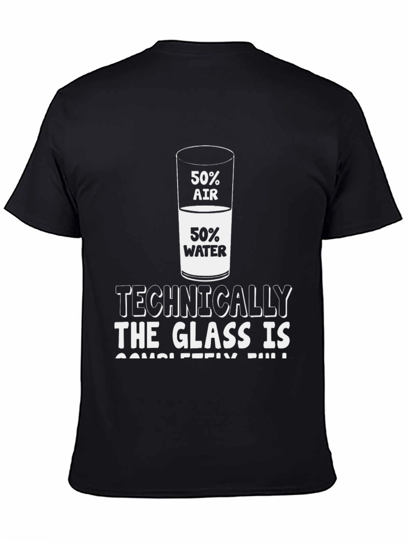 Technically Full T-Shirt - Funny Science Shirt