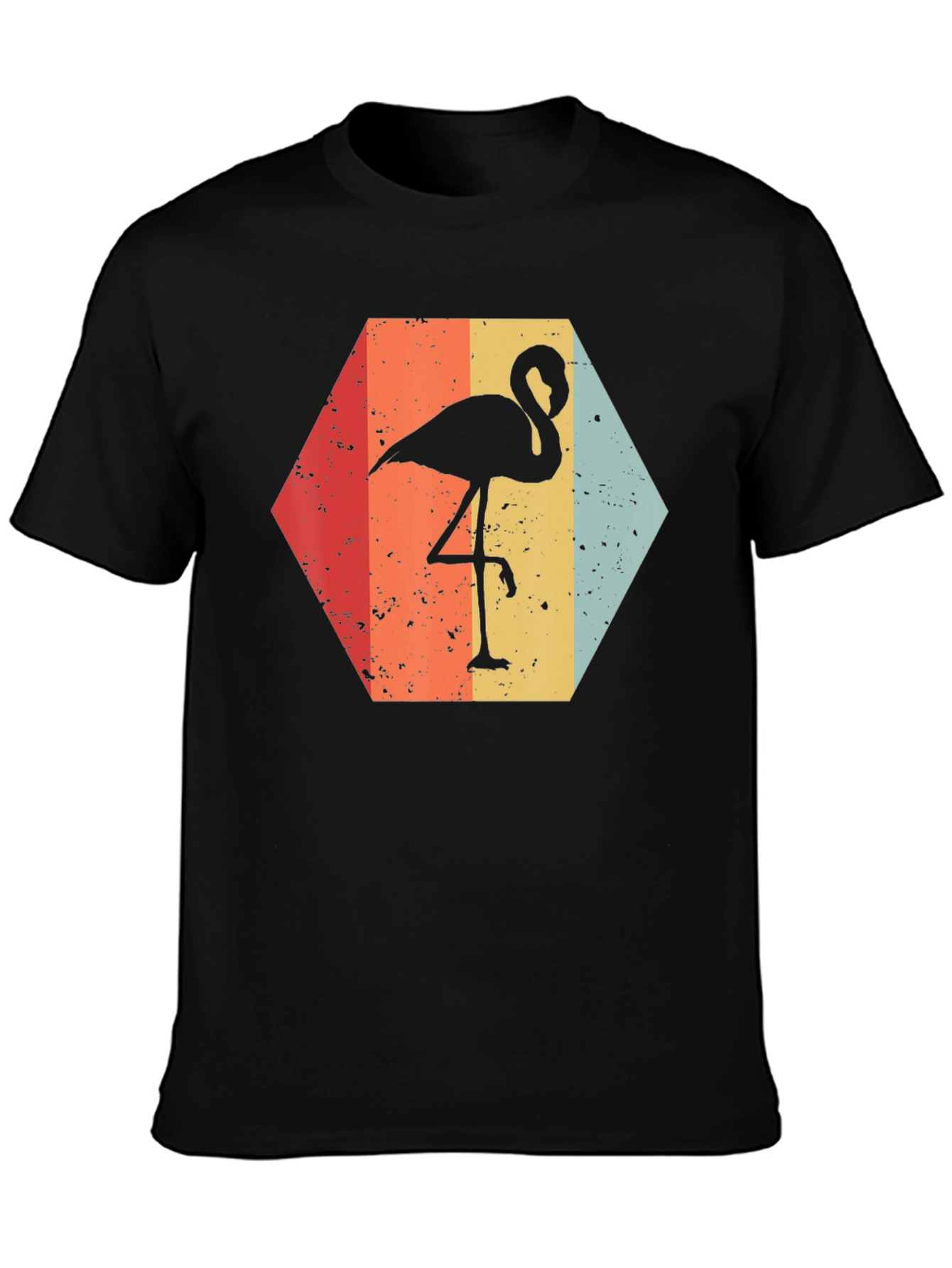 Retro Flamingo T-Shirt - Unique Graphic Tee