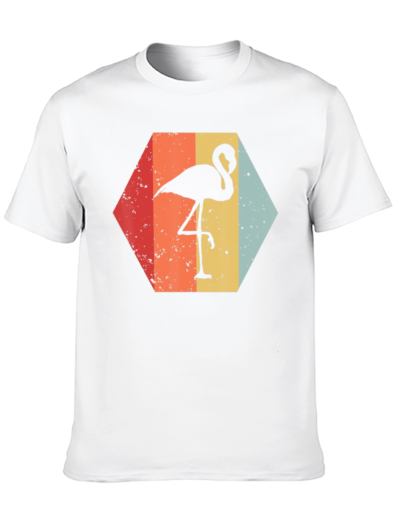 Retro Flamingo T-Shirt - Unique Graphic Tee
