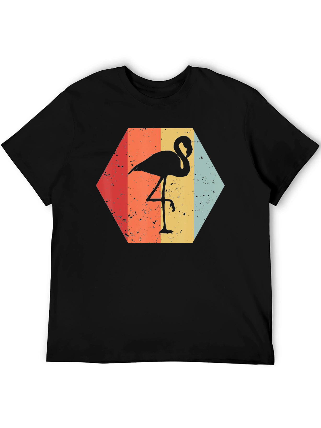 Retro Flamingo T-Shirt - Unique Graphic Tee