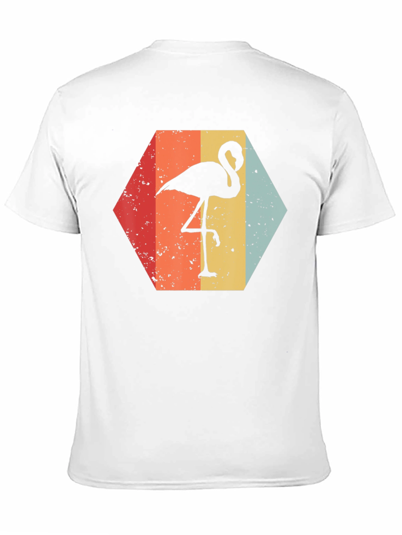 Retro Flamingo T-Shirt - Unique Graphic Tee