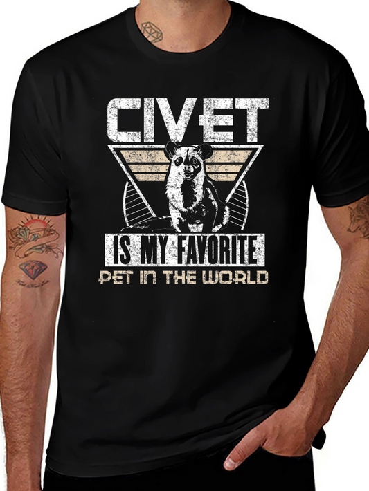 Civet Lover T-Shirt - My Favorite Pet Tee
