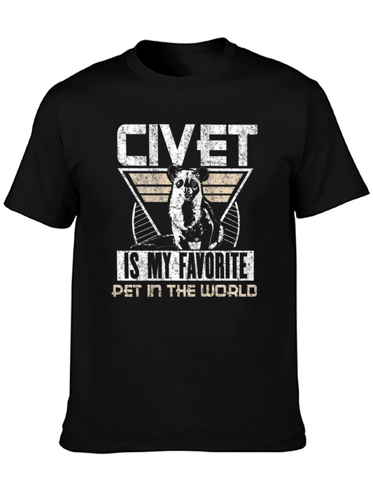 Civet Lover T-Shirt - My Favorite Pet Tee