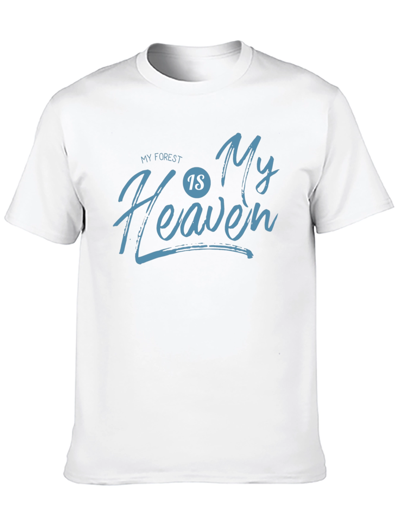 My Forest is My Heaven Black Graphic Tee